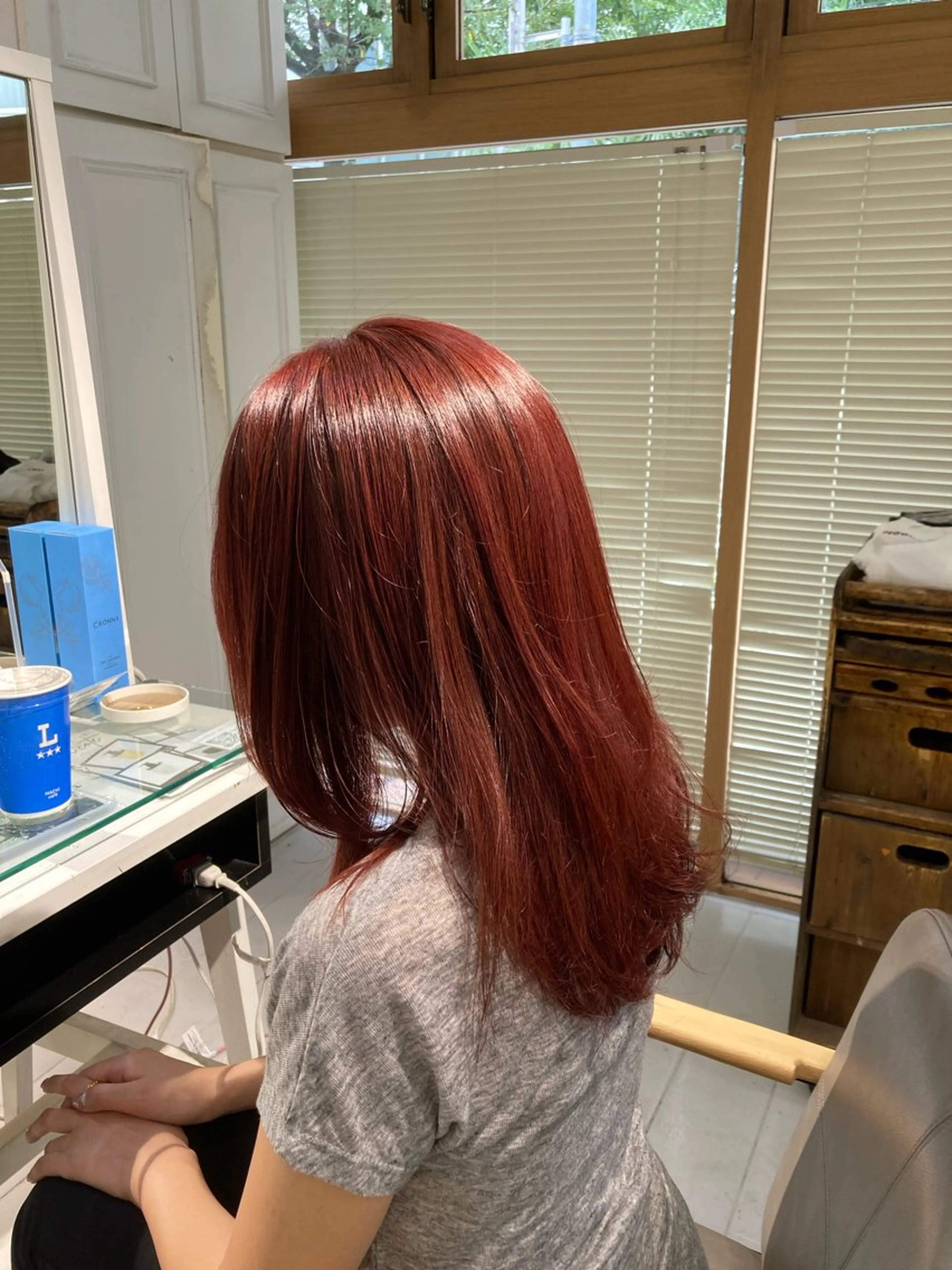 【当日限定.ミニパウチsp.tr付💫】カラー&acoteケラチントリートメントの写真