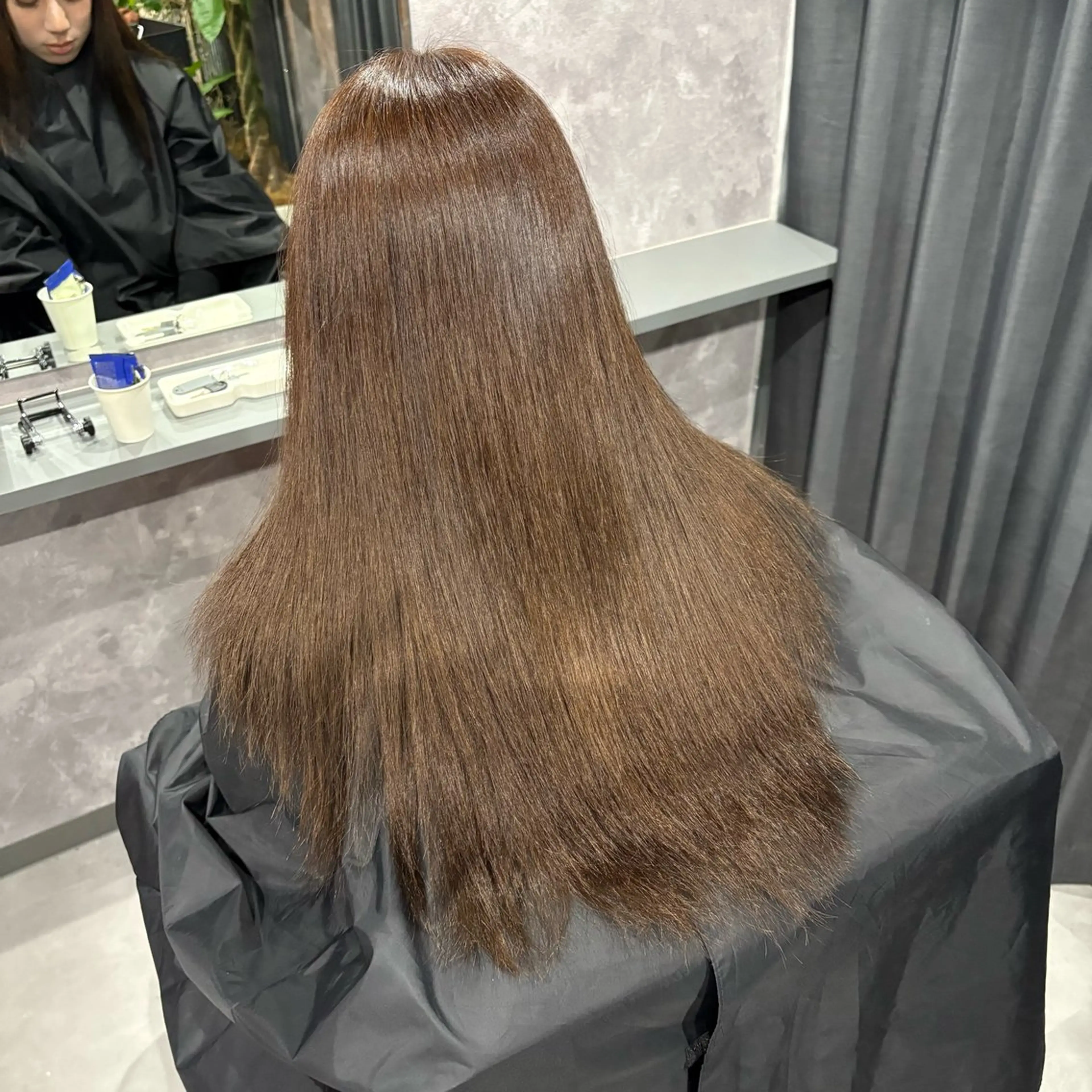 ロング カラー ヘアカラー トリートメント nameless miichiのヘアスタイル