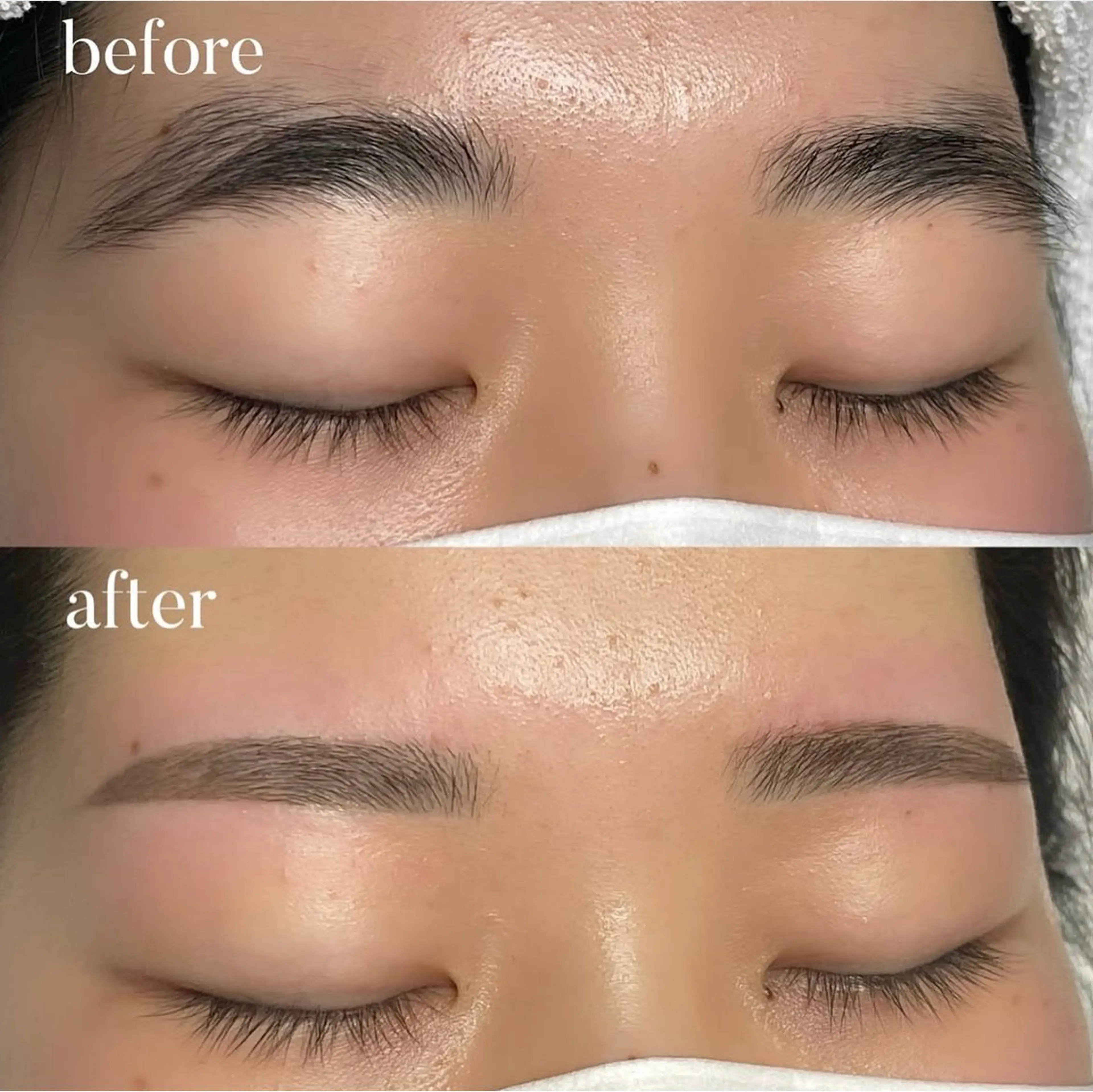 【平日限定 】眉毛wax脱毛 ※2月上旬までの写真