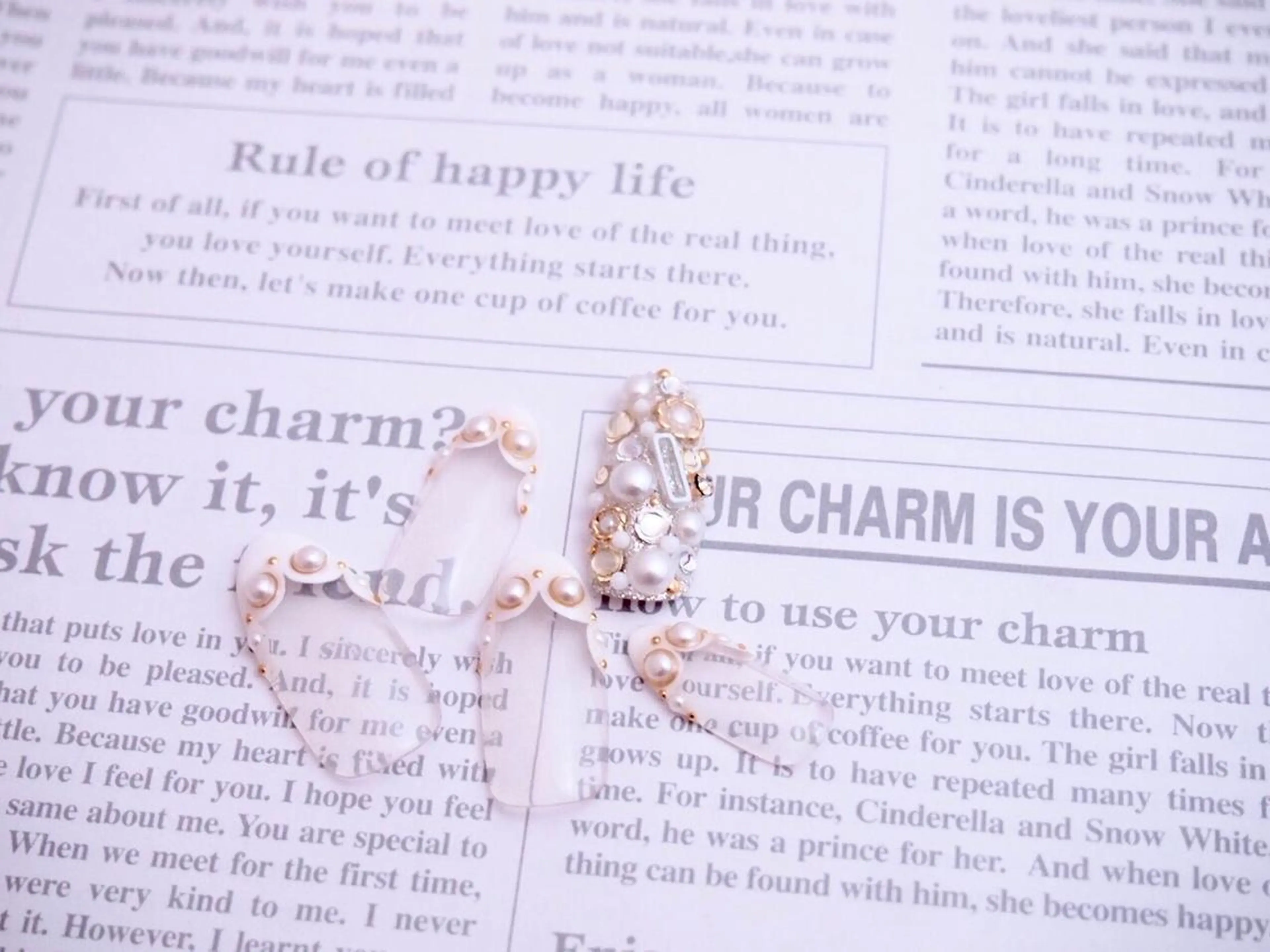 ネイル フレンチネイル ブライダルネイル NAIL'S MODAのネイルデザイン