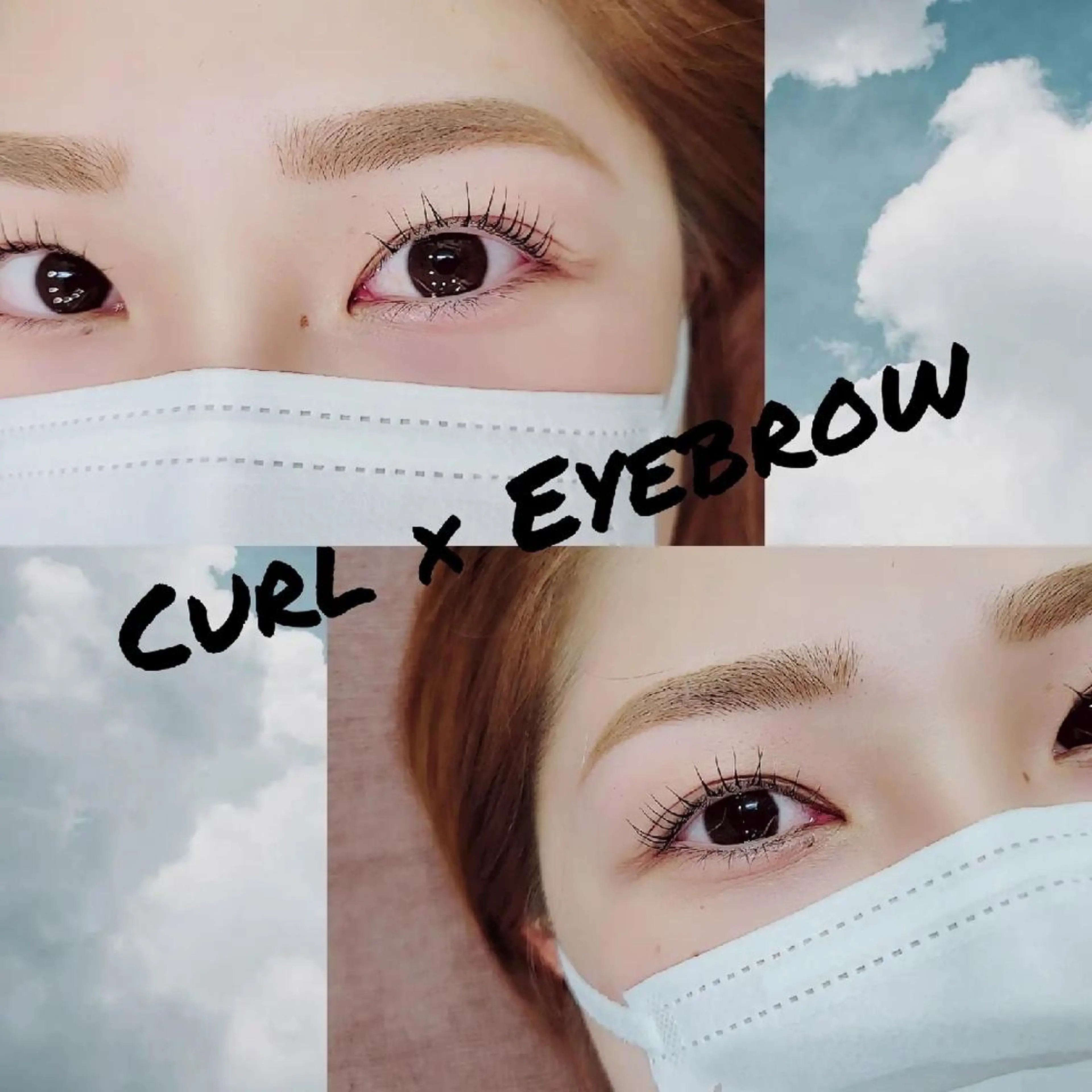 マツエク・マツパ アイブロウ shalm hair lounge所属・風間 莉緒のマツエク・マツパデザイン