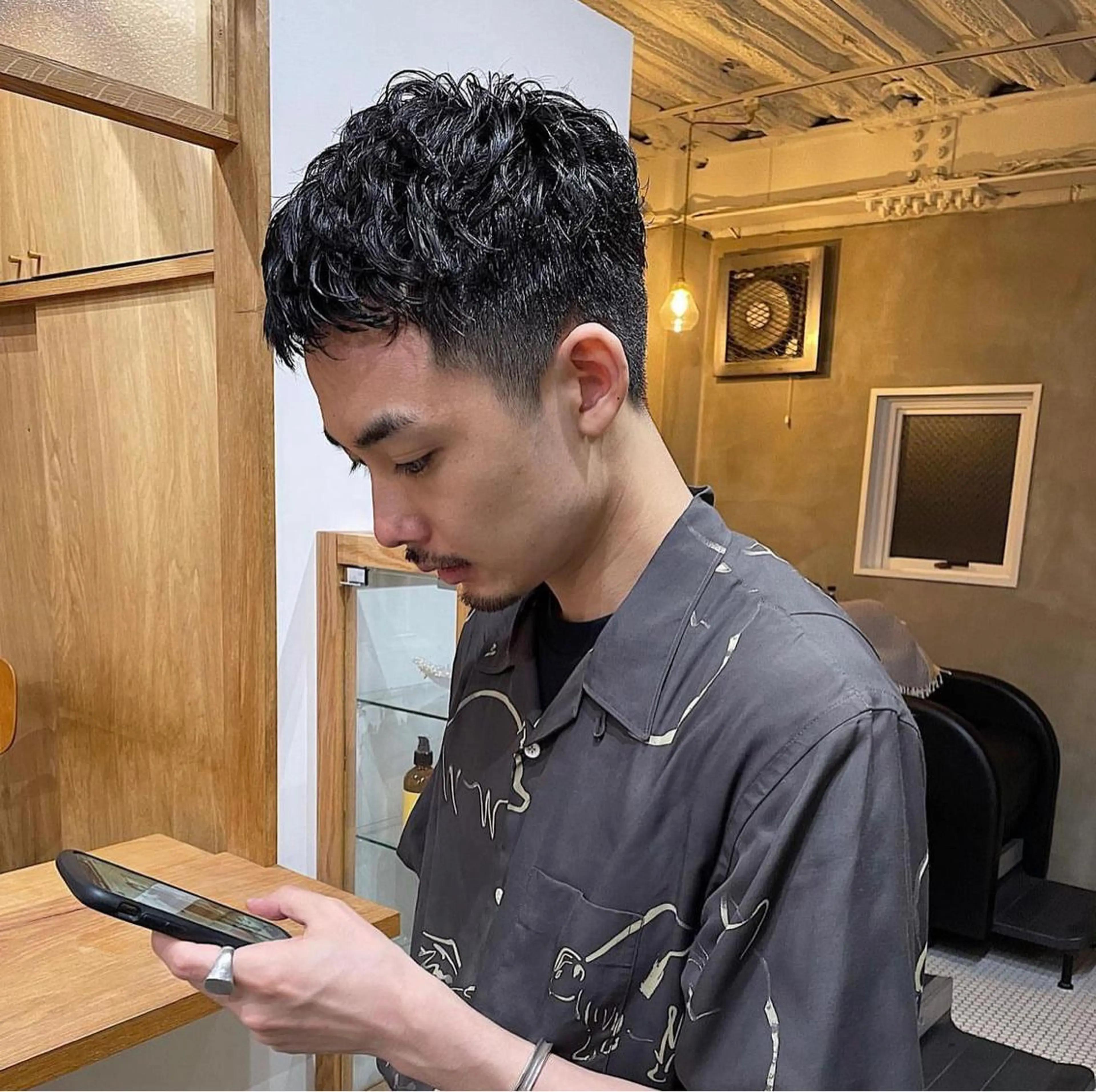 ショート メンズ 渋谷/原宿/メンズ/ コヤマトモヤのヘアスタイル