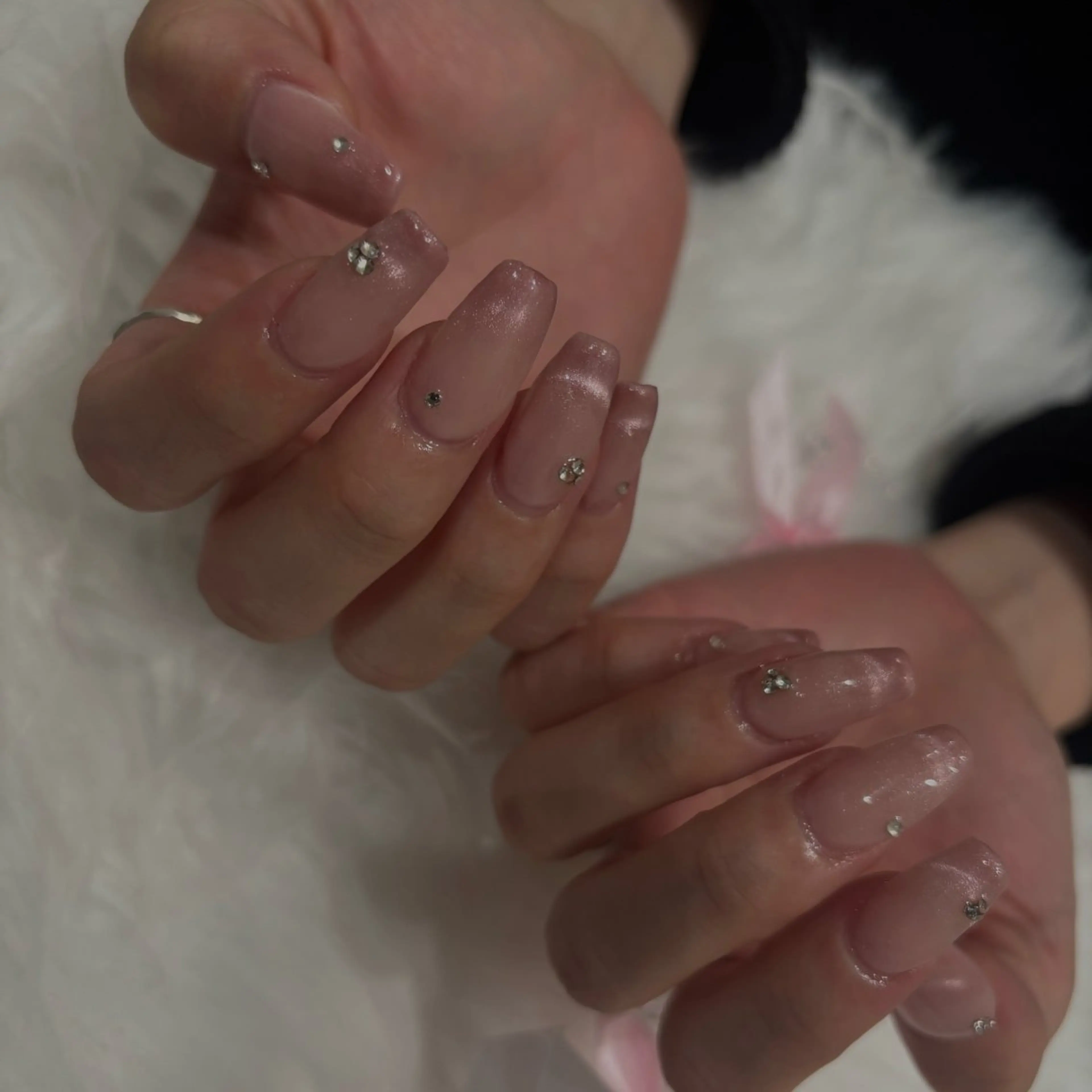 ネイル アートネイル 長さ出し フットネイル ハート キラキラネイル Vante梅田店所属・vante_aimi .パラジェル取扱店のネイルデザイン