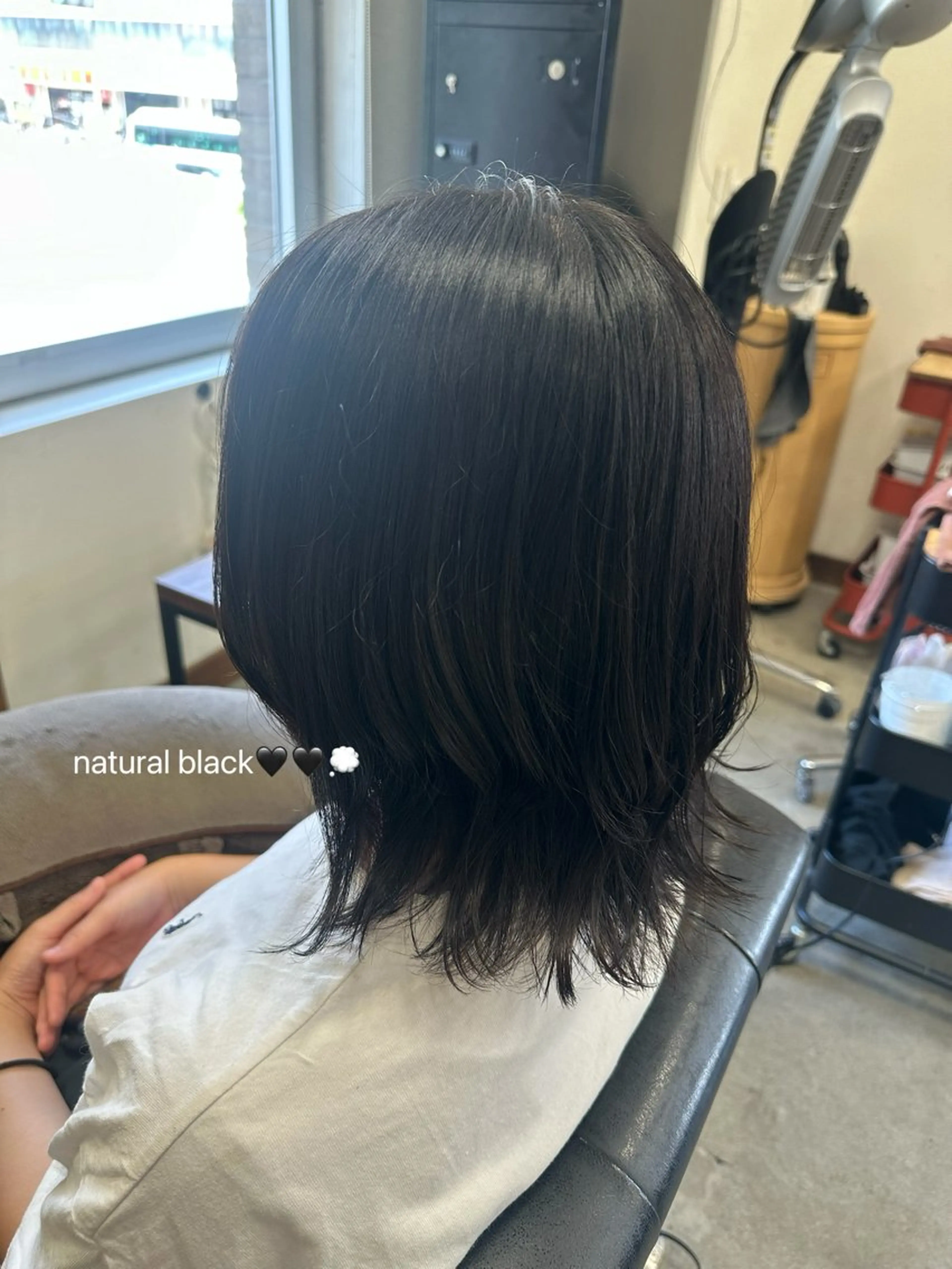 ショート カラー 黒髪 Nao🌷🌷 モデル様募集中のヘアスタイル