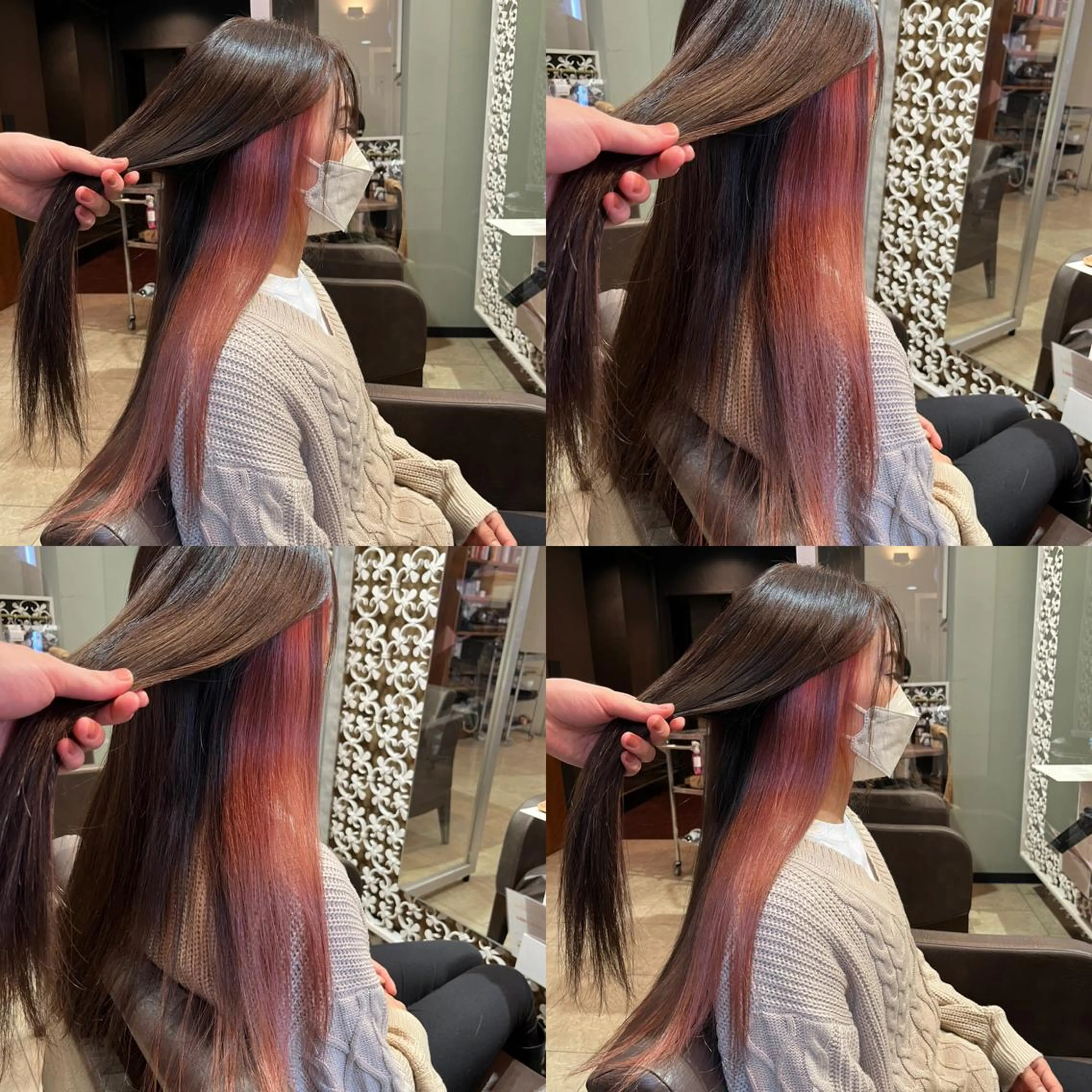 ロング カラー ekolu所属・髪質改善･縮毛矯正 特化･ユウシンのヘアスタイル