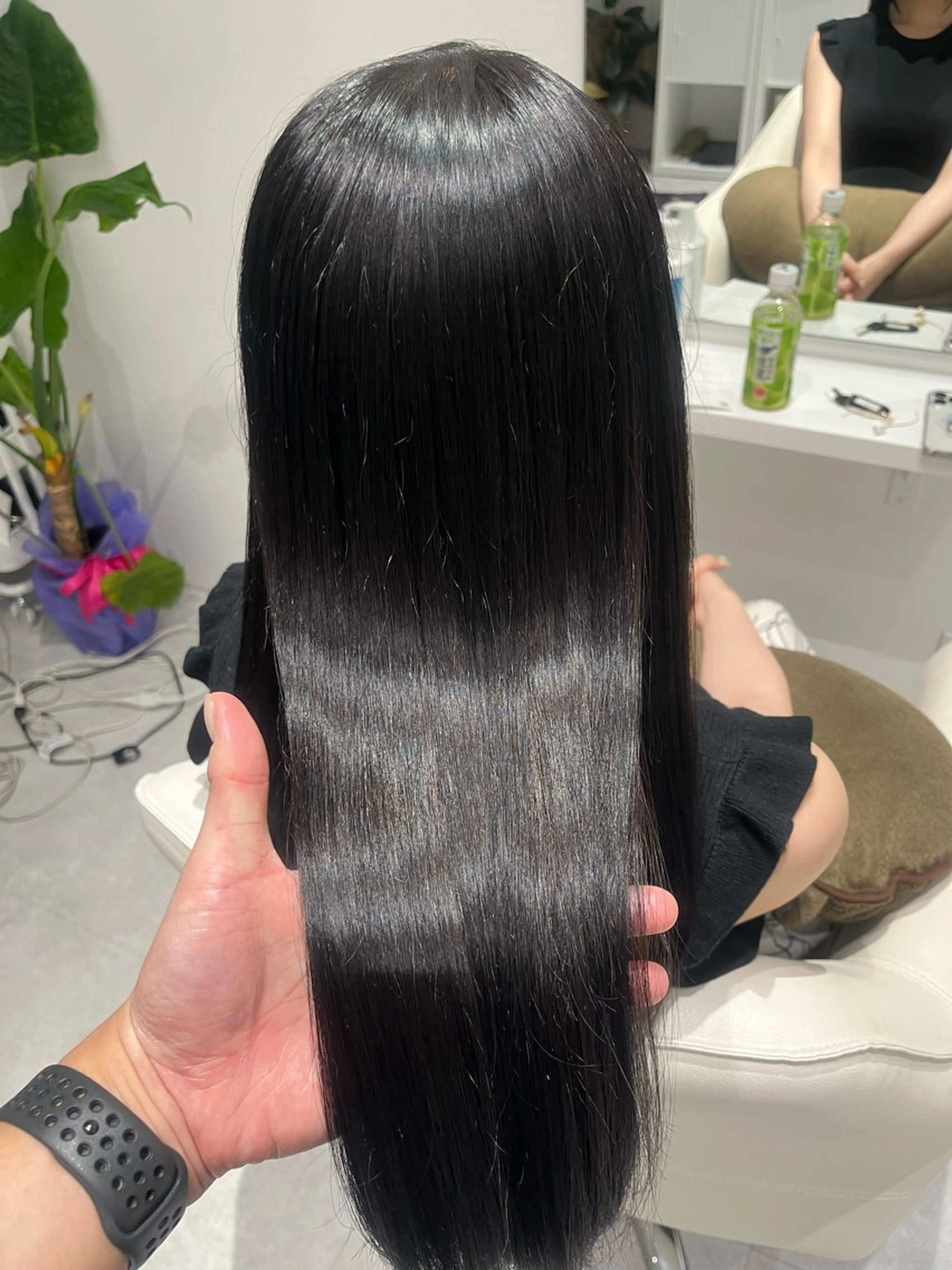 ロング くせ毛 髪質改善 縮毛矯正 トリートメント 髪質改善/増田拓真 金沢市/内灘/美容室のヘアスタイル