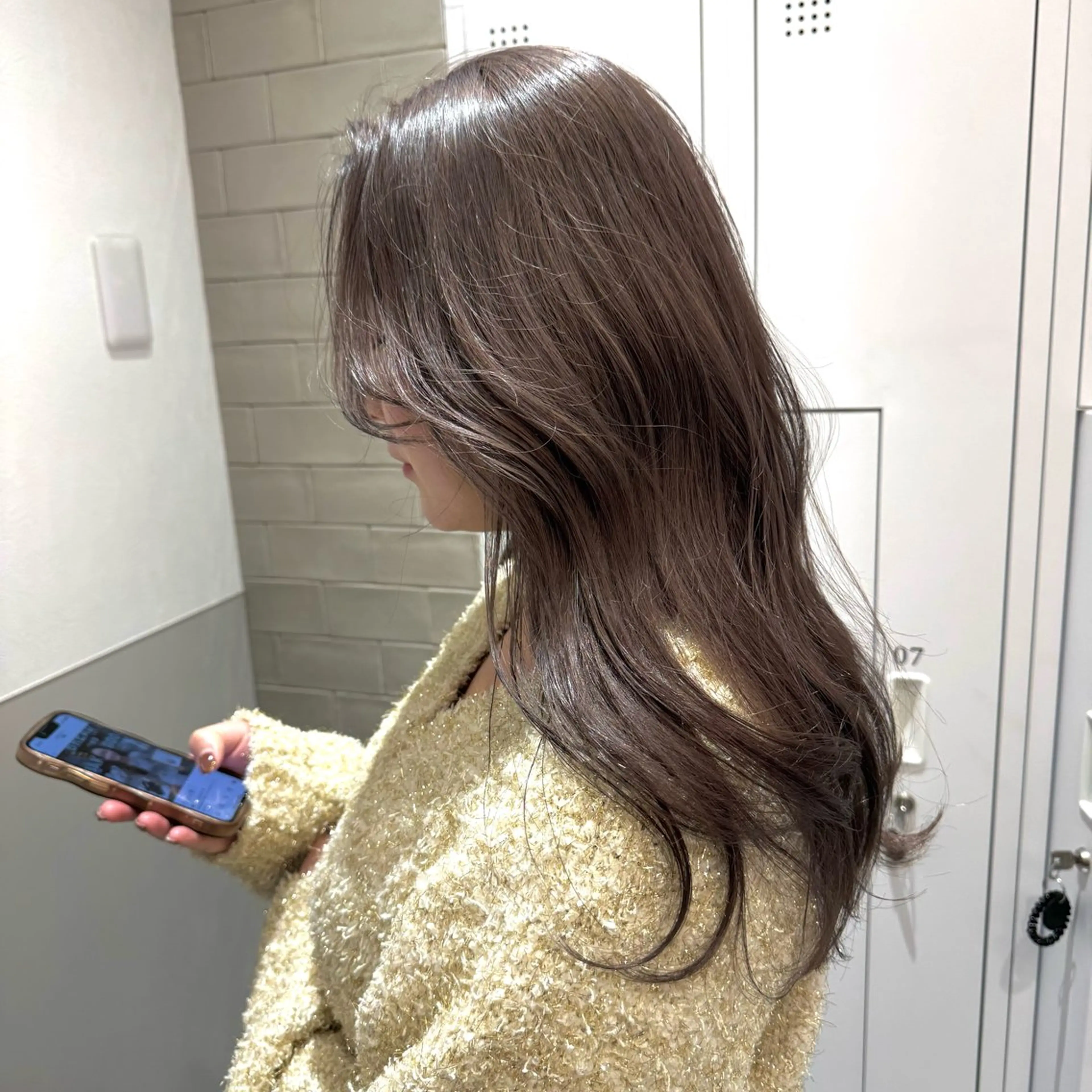 セミロング ボブ/パーマ ミヒラケイタのヘアスタイル