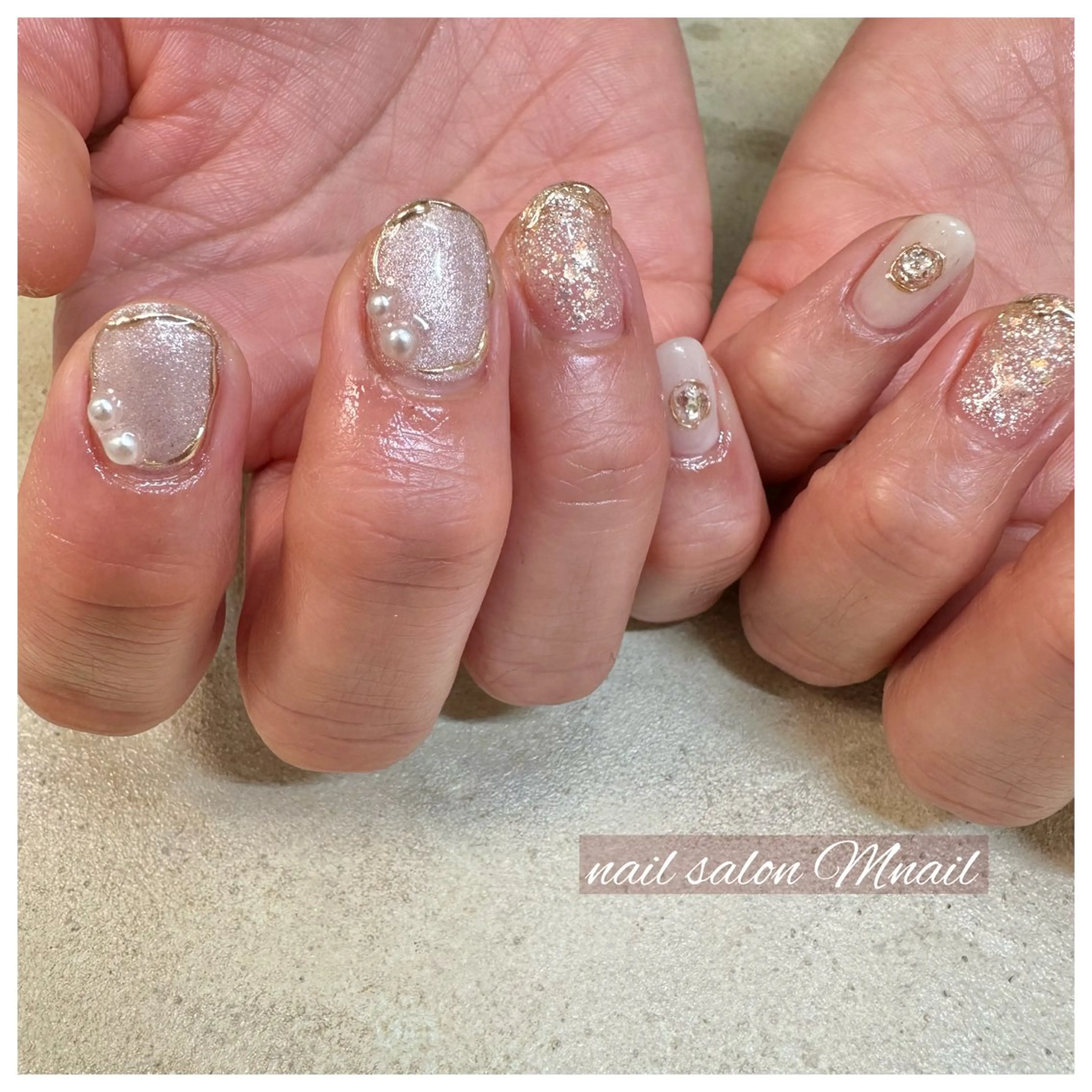 ネイル 卒業式 Mnail ちひろのネイルデザイン