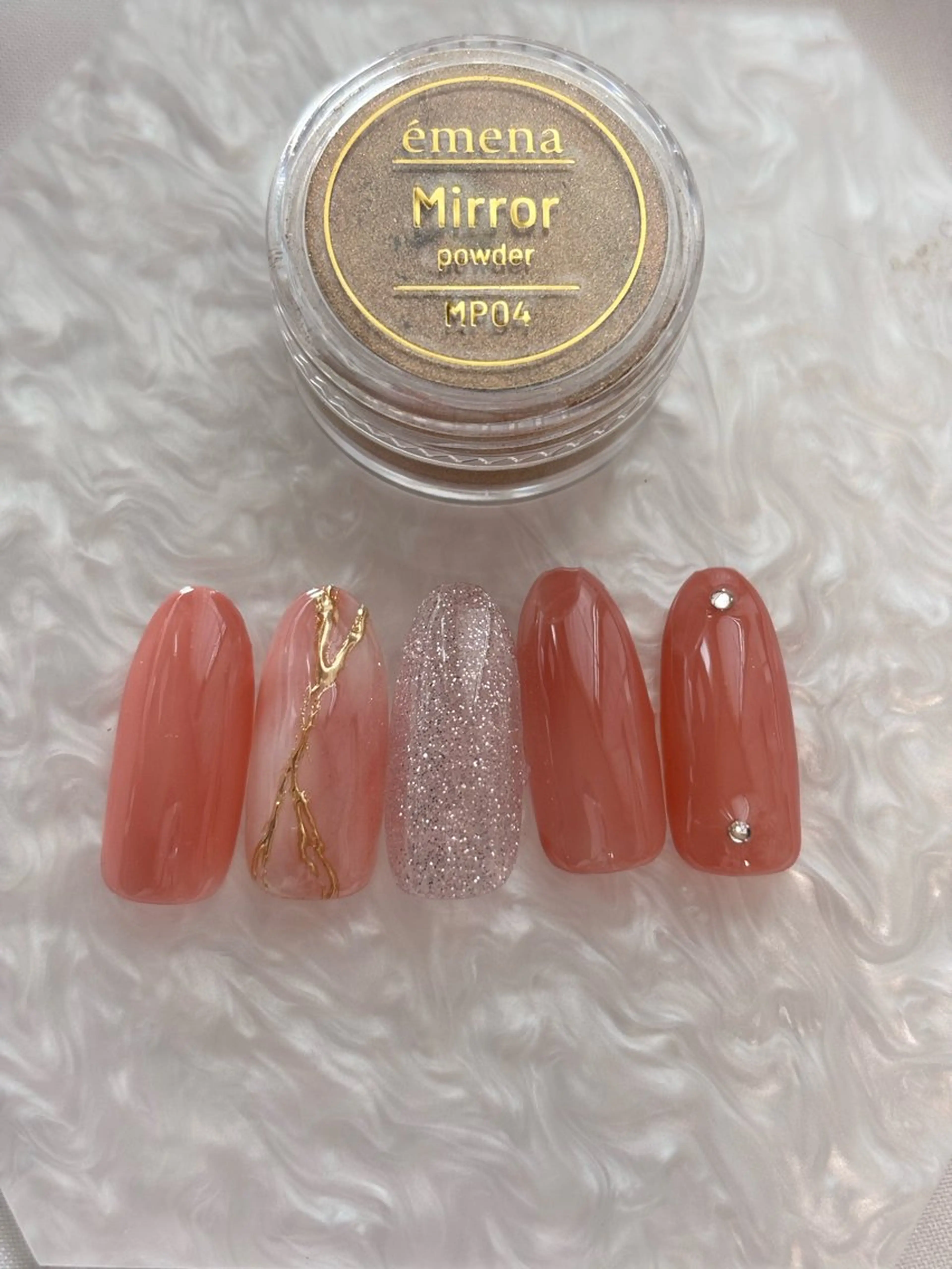 ネイル ミラーネイル nailsalon N iＪｉのネイルデザイン