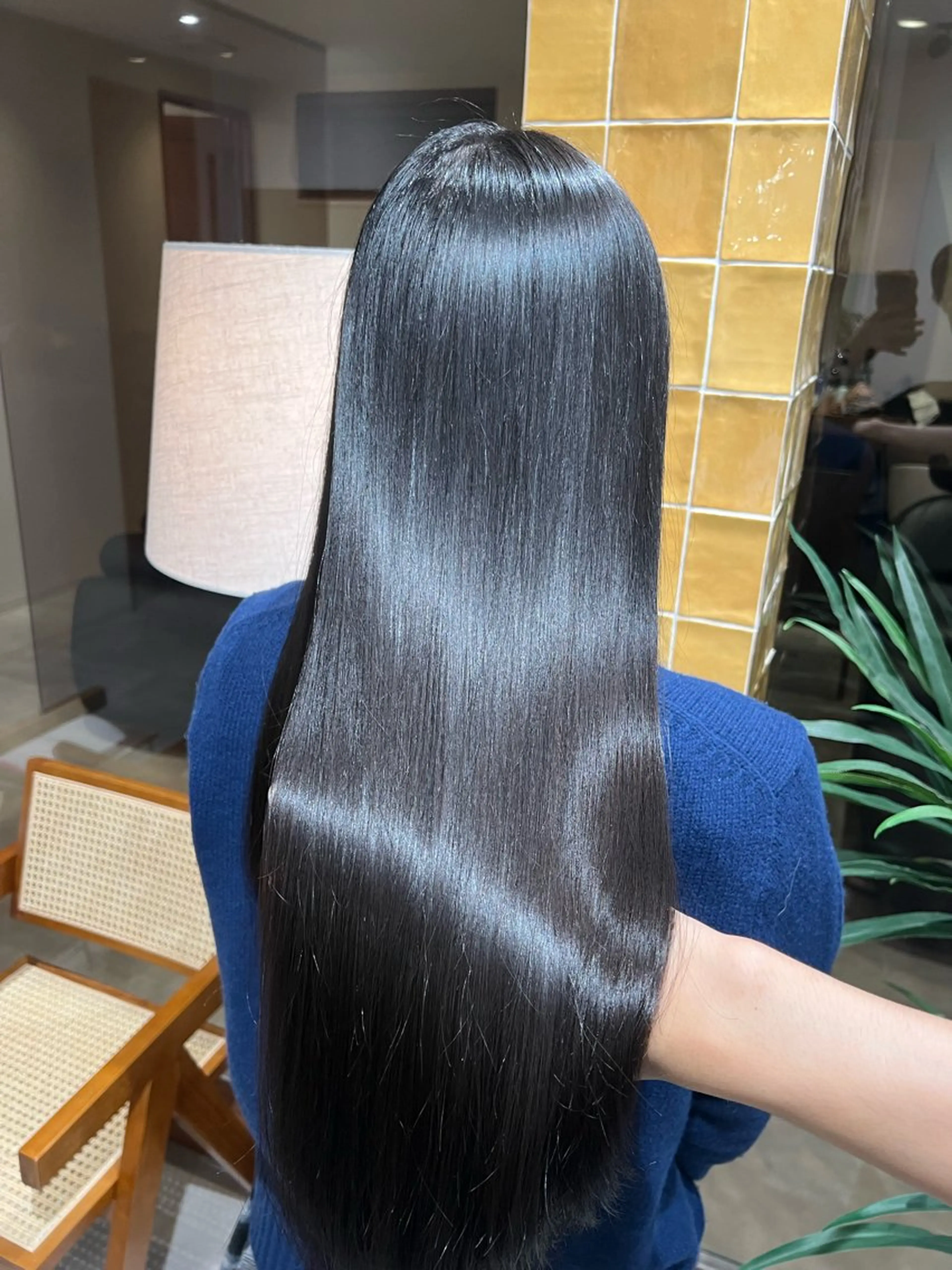 ロング 髪質改善 トリートメント カット トリートメント 艶髪/透明感 レイヤー YUKIのヘアスタイル