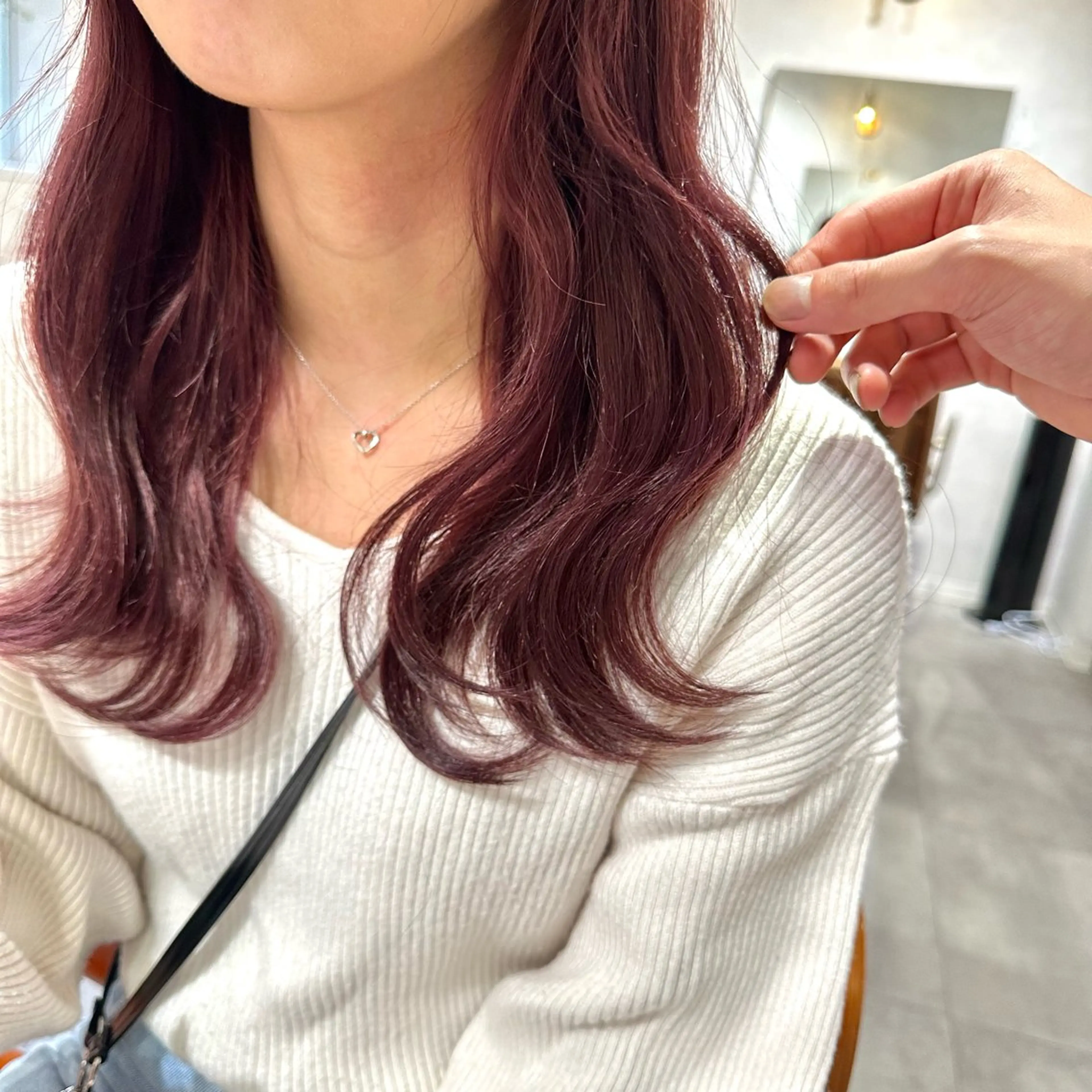 セミロング 髪質改善lab.em.梅田店所属・大森 一慶のヘアスタイル