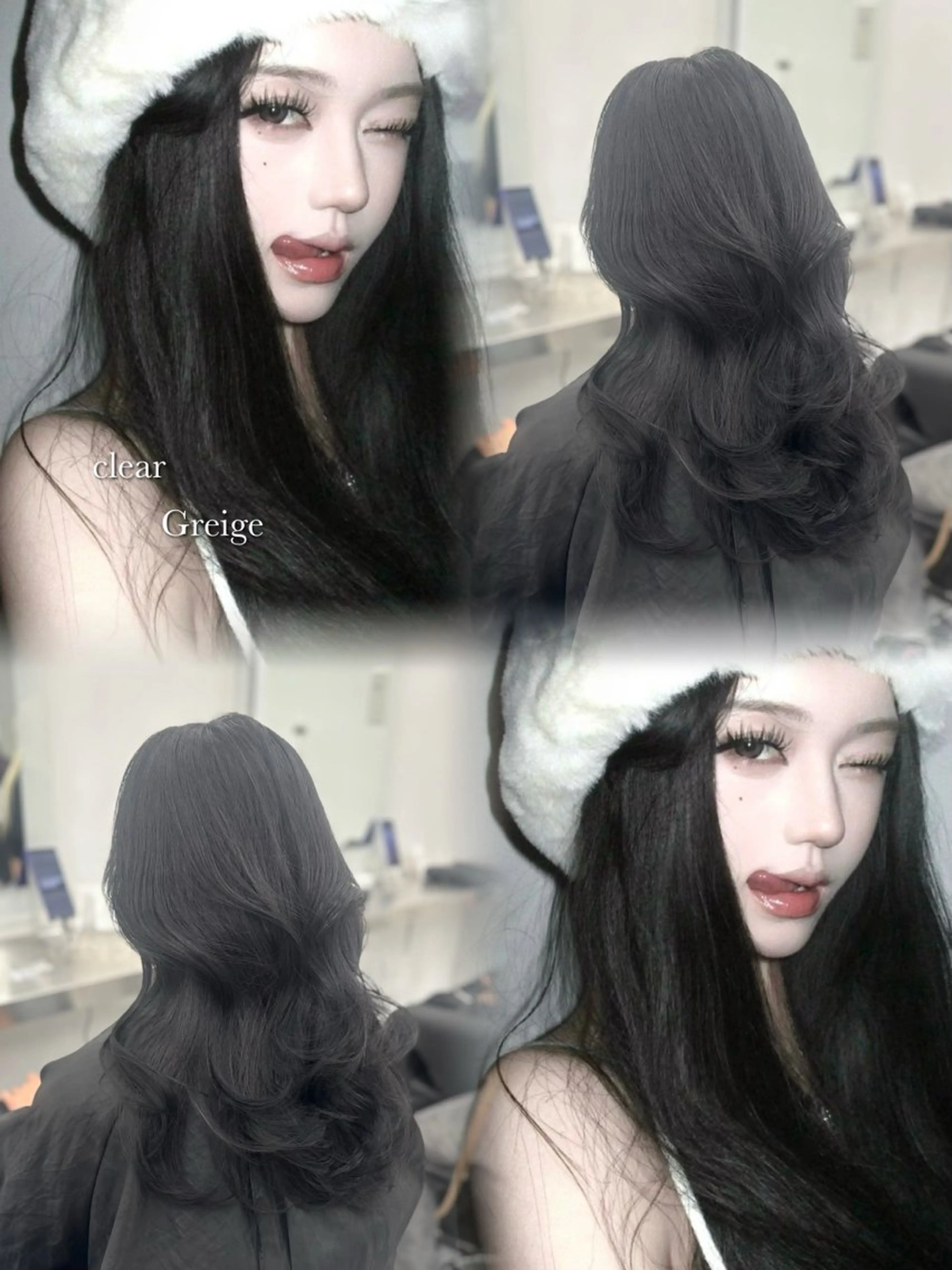 カラー 韓国風hair🖤 Maria🖤のヘアスタイル