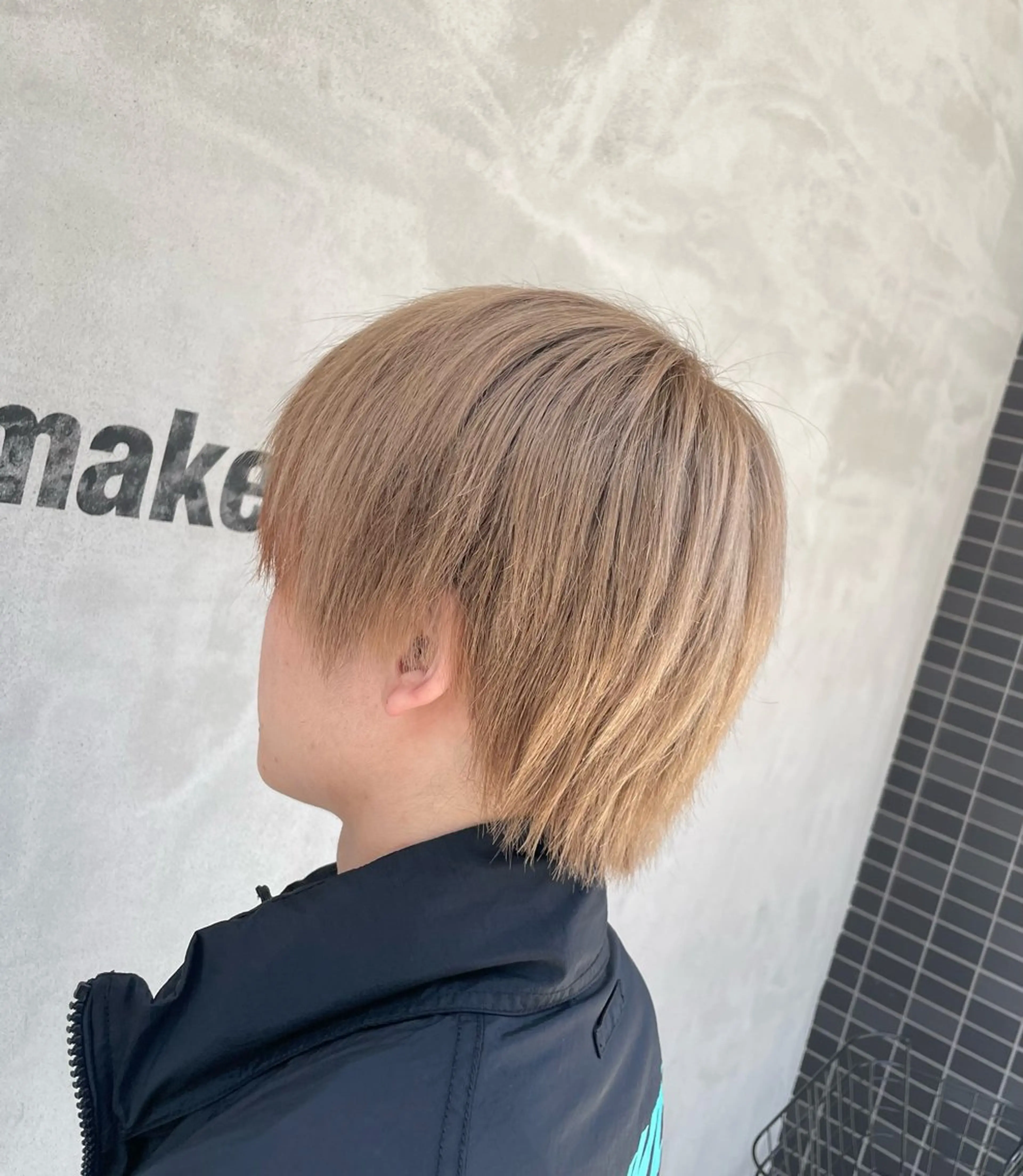 💈ミニモ限定価格💈【メンズ】Wカラー(ブリーチ込み)＋オンカラーの写真