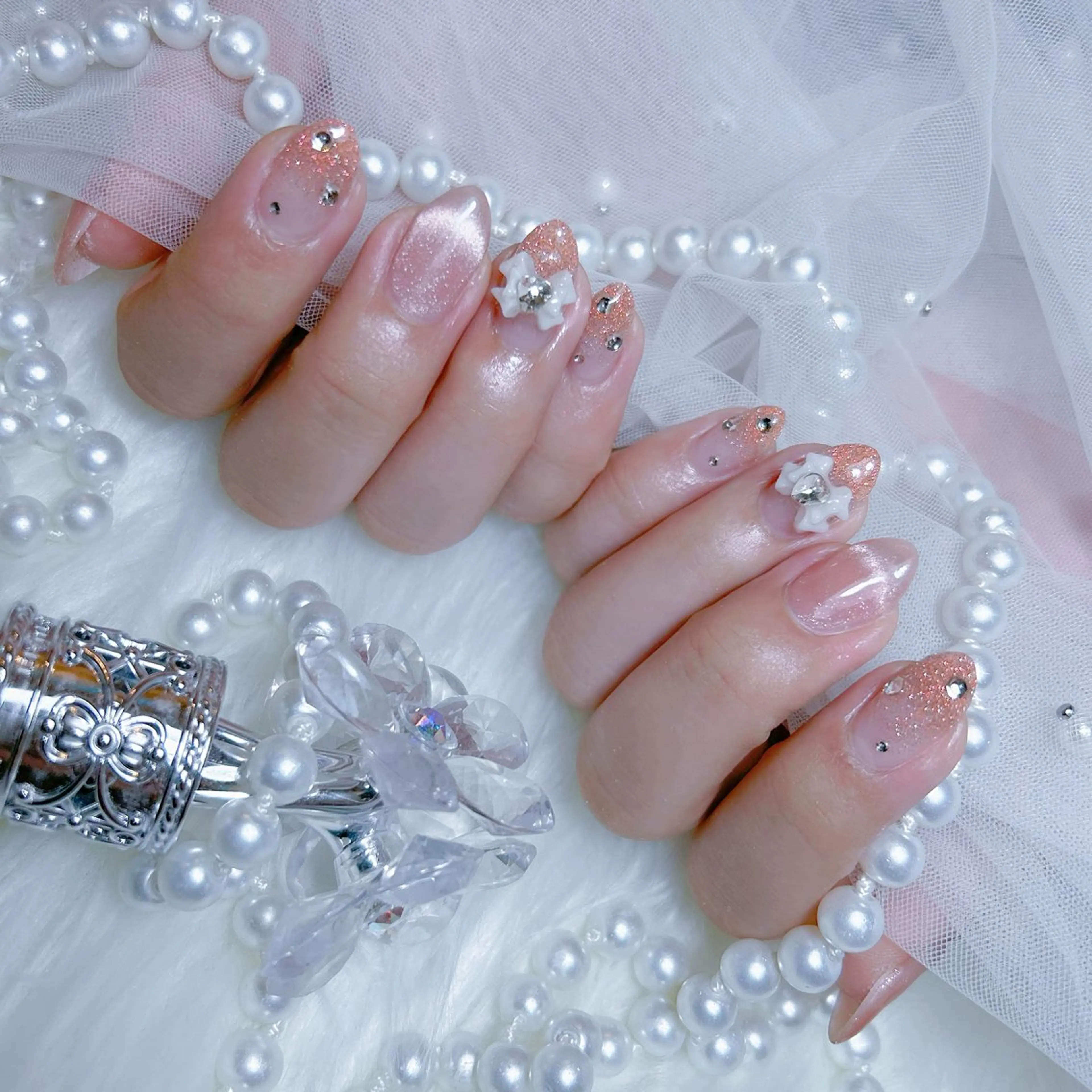 ネイル Yudia🩵 Yuiのネイルデザイン