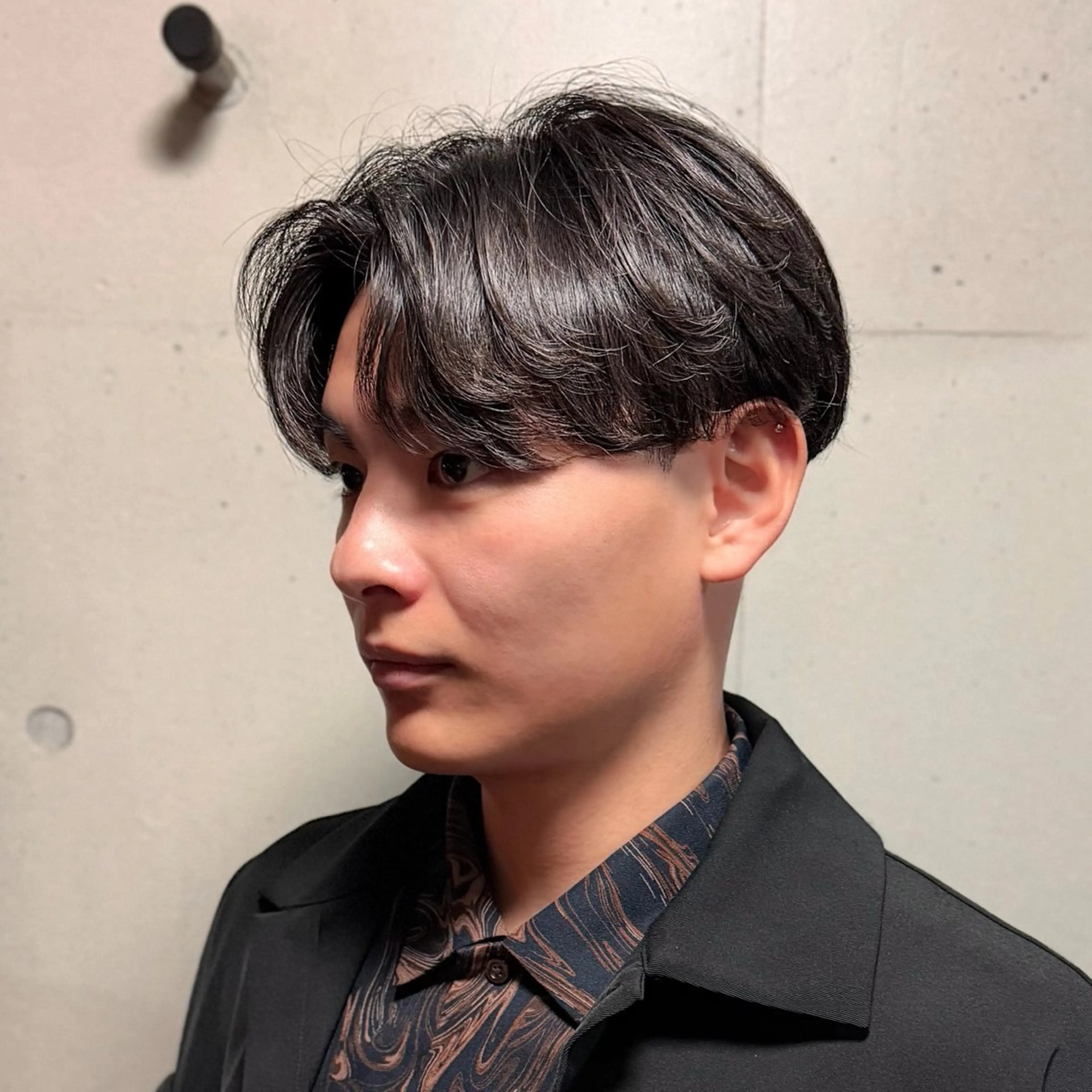 メンズ カット 縮毛矯正 homme, famille raugh【オム・ファミーユ・ラグ】所属・【メンズ特化】パーマ /マッシュ/ヨシダのヘアスタイル