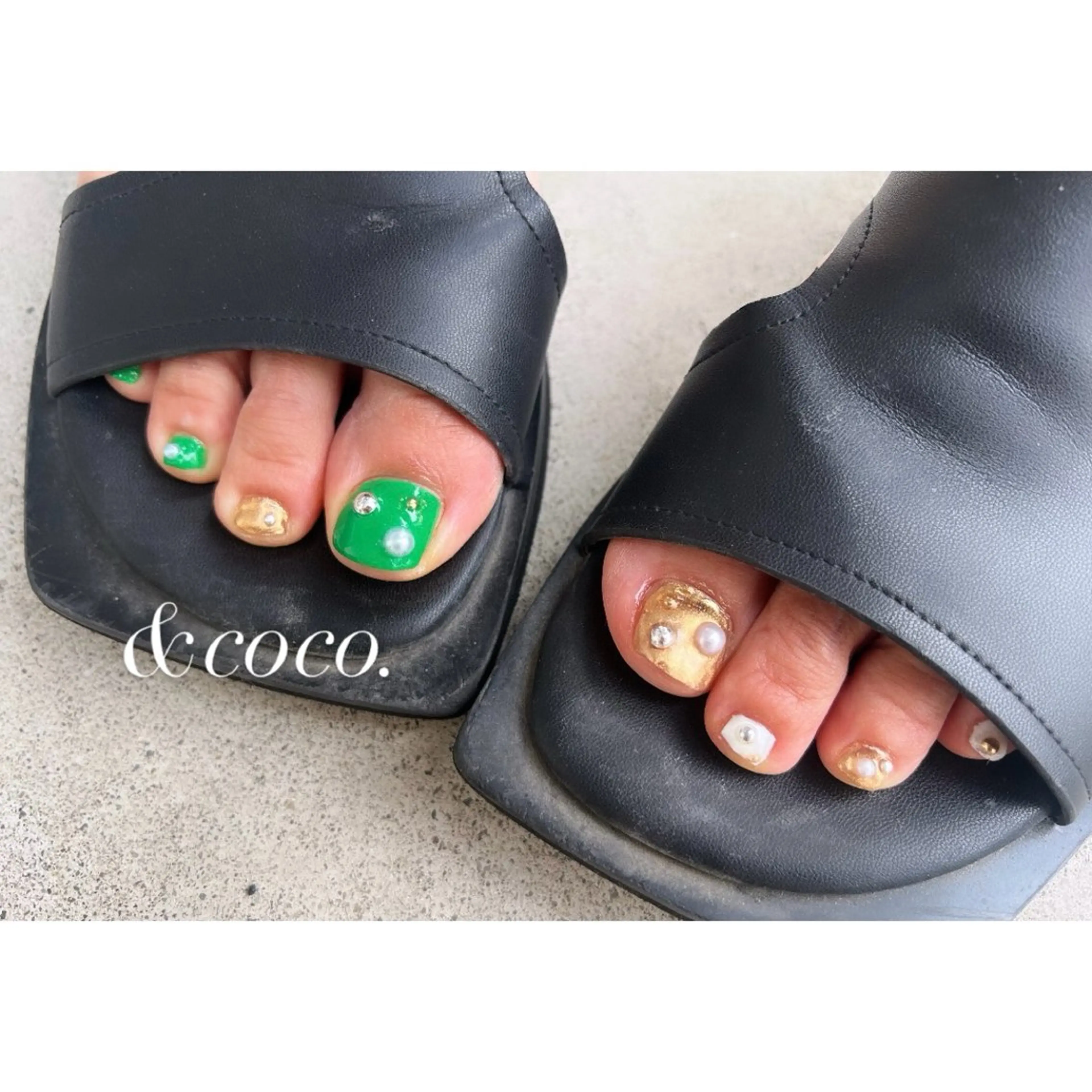 ネイル フットネイル ＆coco.所属・＆ coco.のネイルデザイン