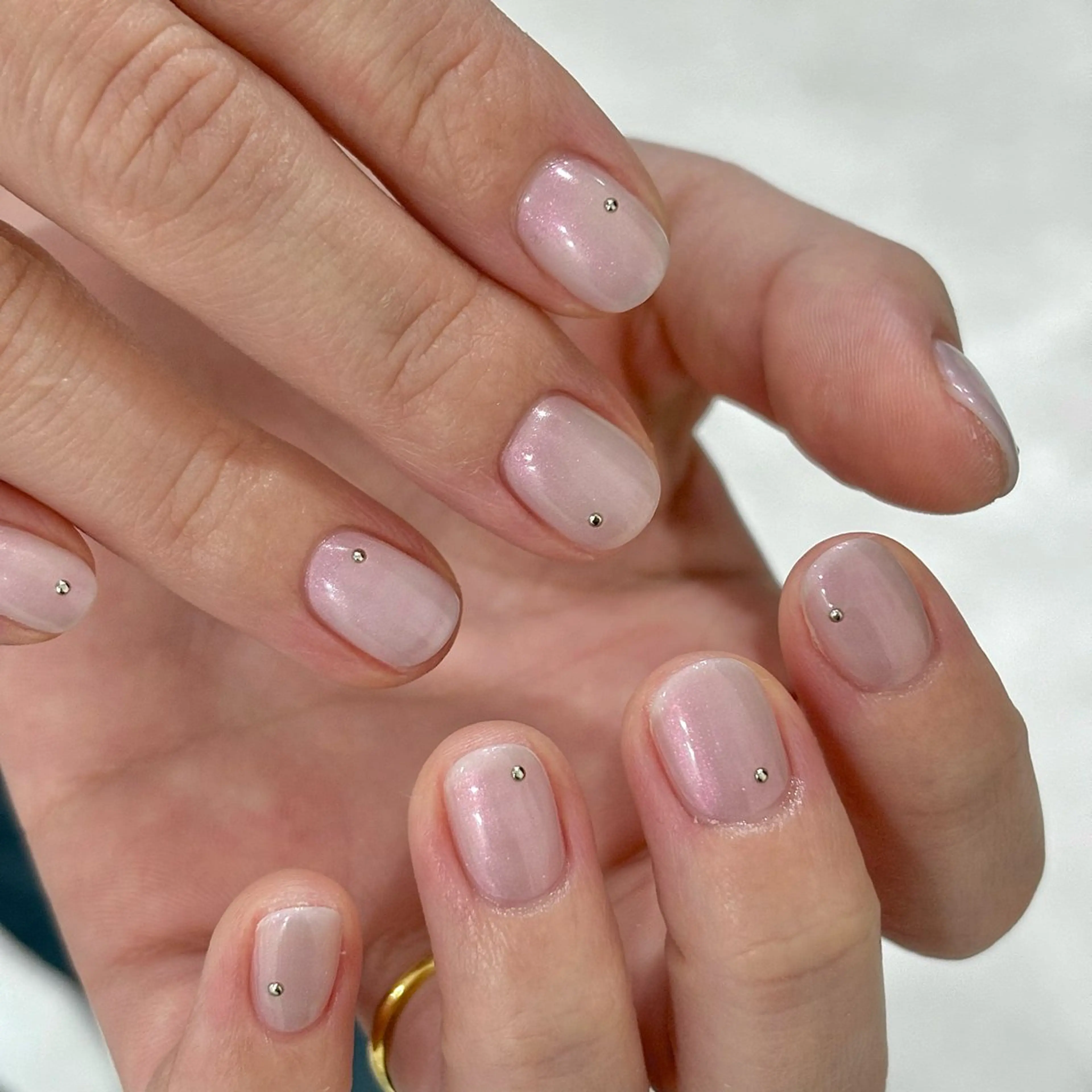 ネイル シンプルネイル ハンドネイル Noa川越 kayanoのネイルデザイン