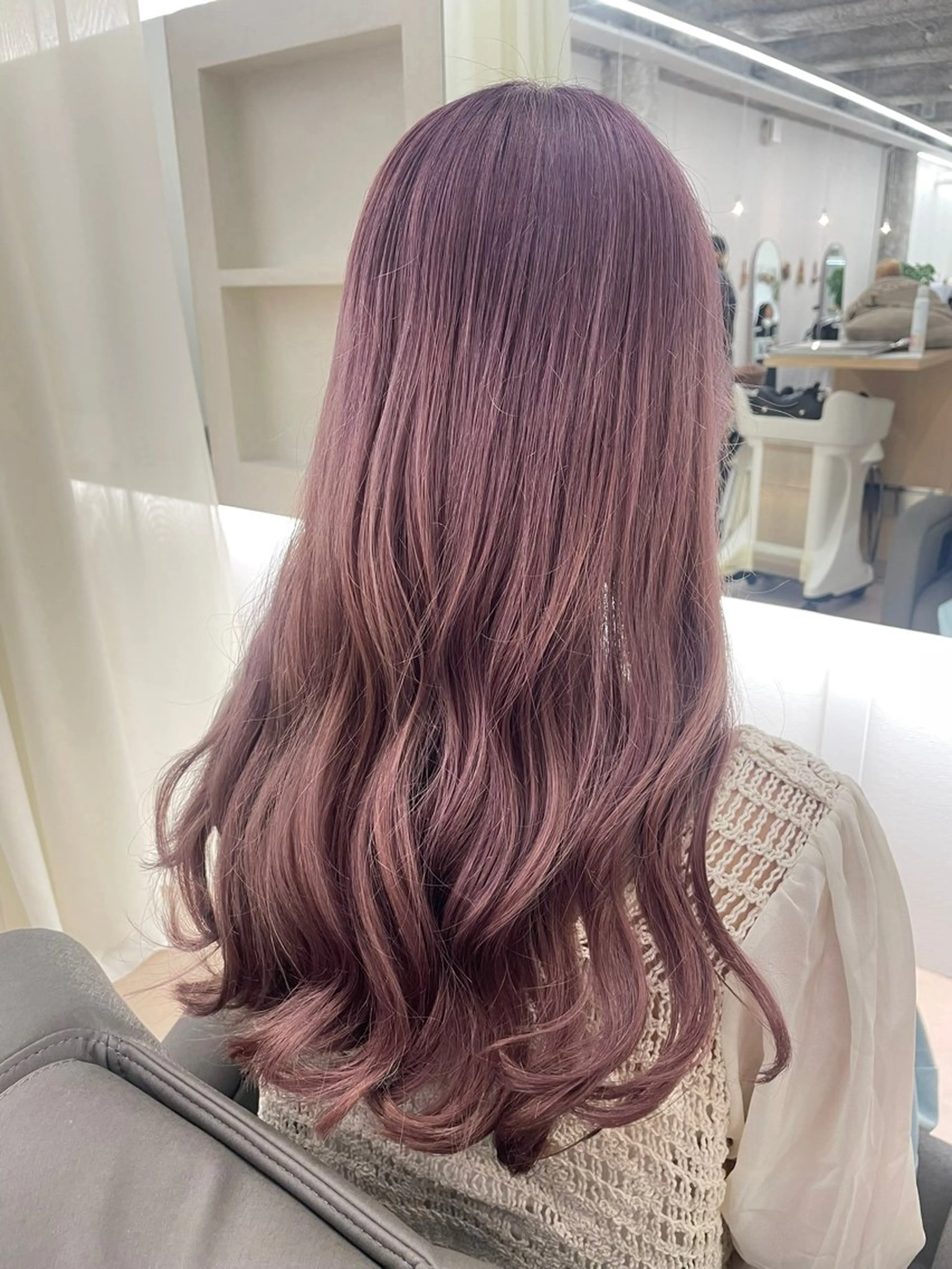 ロング カラー カット ヘアカラー トリートメント 🌷花屋併設🌷 西松さらのマツエク・マツパデザイン