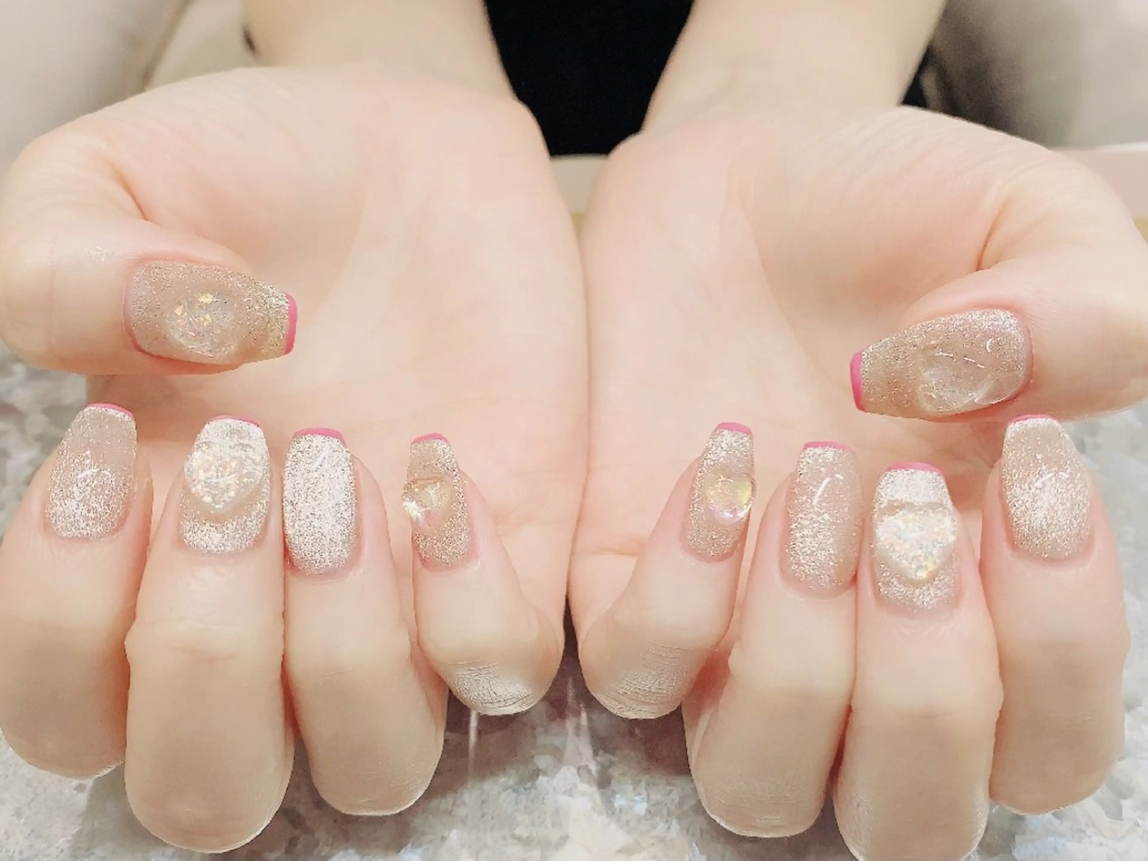 ネイル フレンチネイル ワンホンネイル 13日3980円‼️ マグもデザインも◎のネイルデザイン