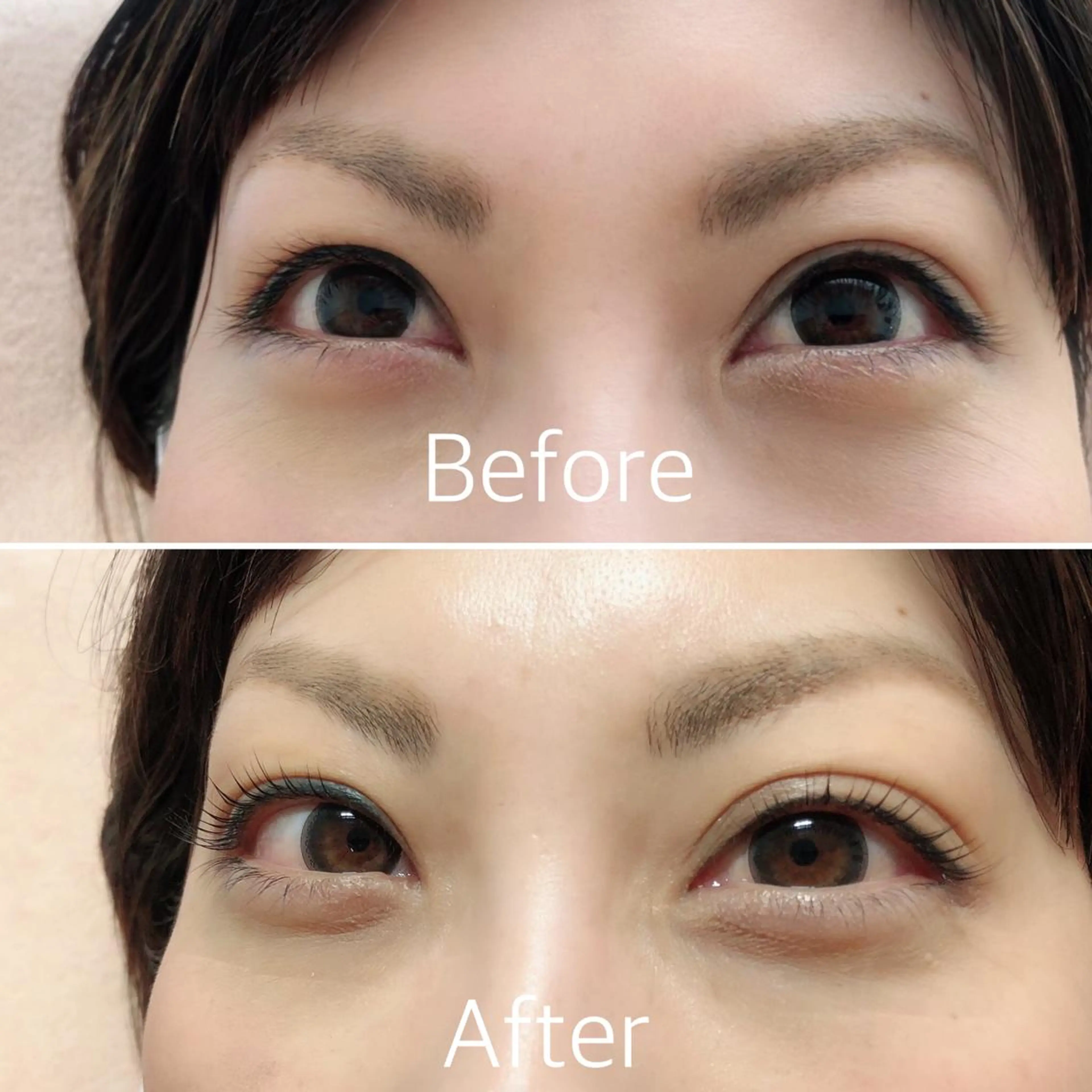 マツエク・マツパ Elle 広島祇園のマツエク・マツパデザイン