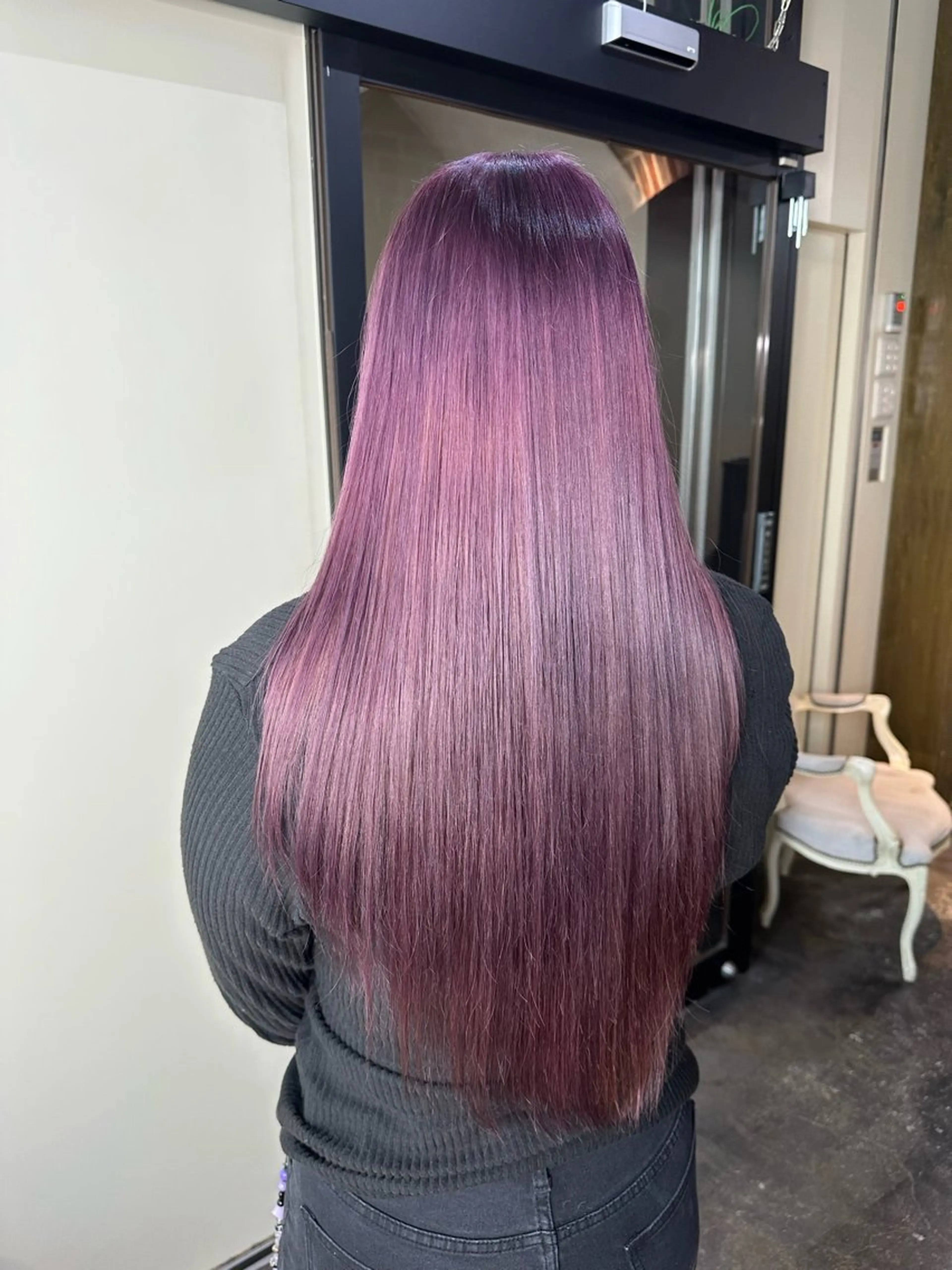 ロング カラー Aimee Shieのヘアスタイル