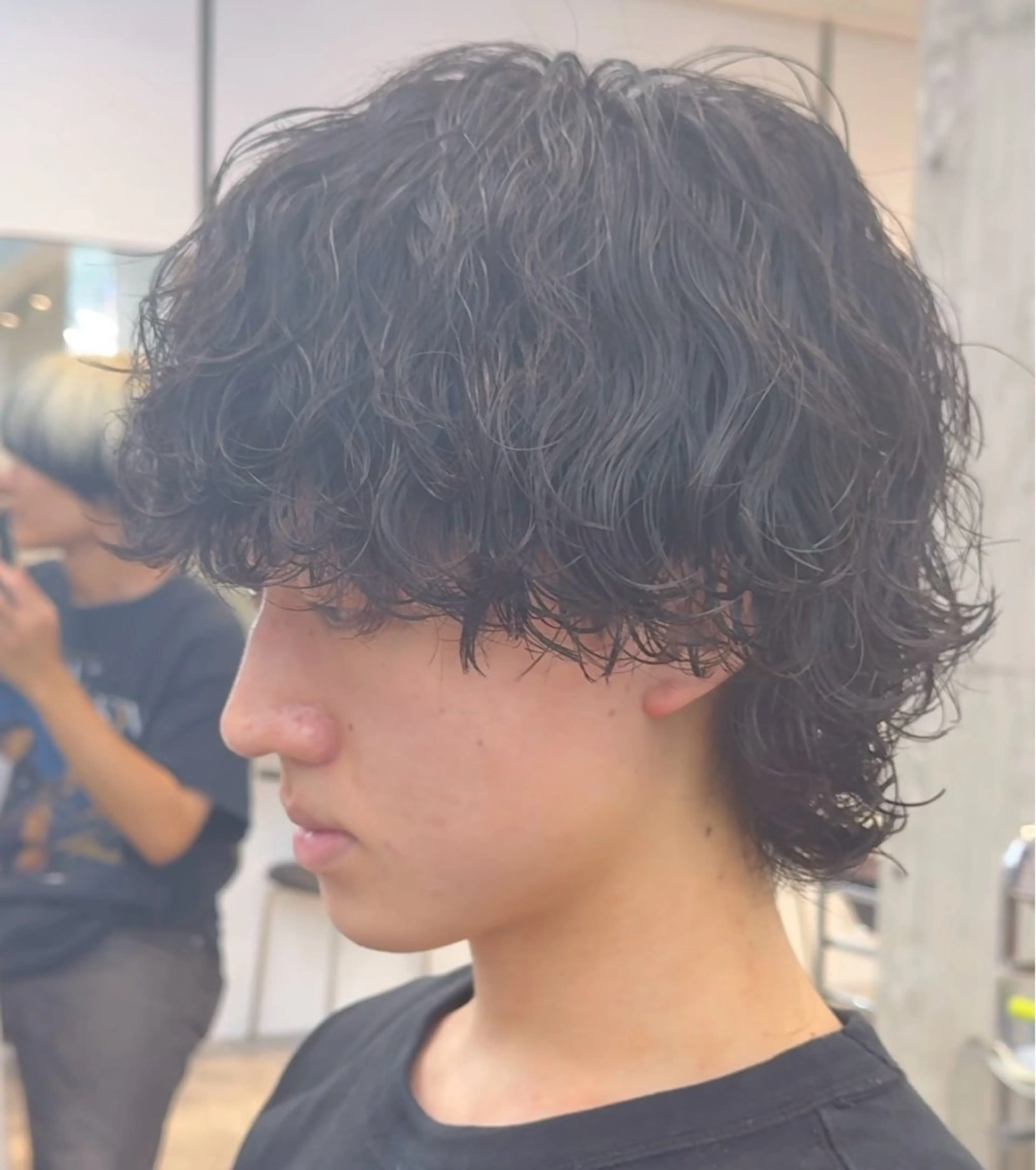 パーマ メンズ 当日予約⭕️ fifth渋谷太田のヘアスタイル