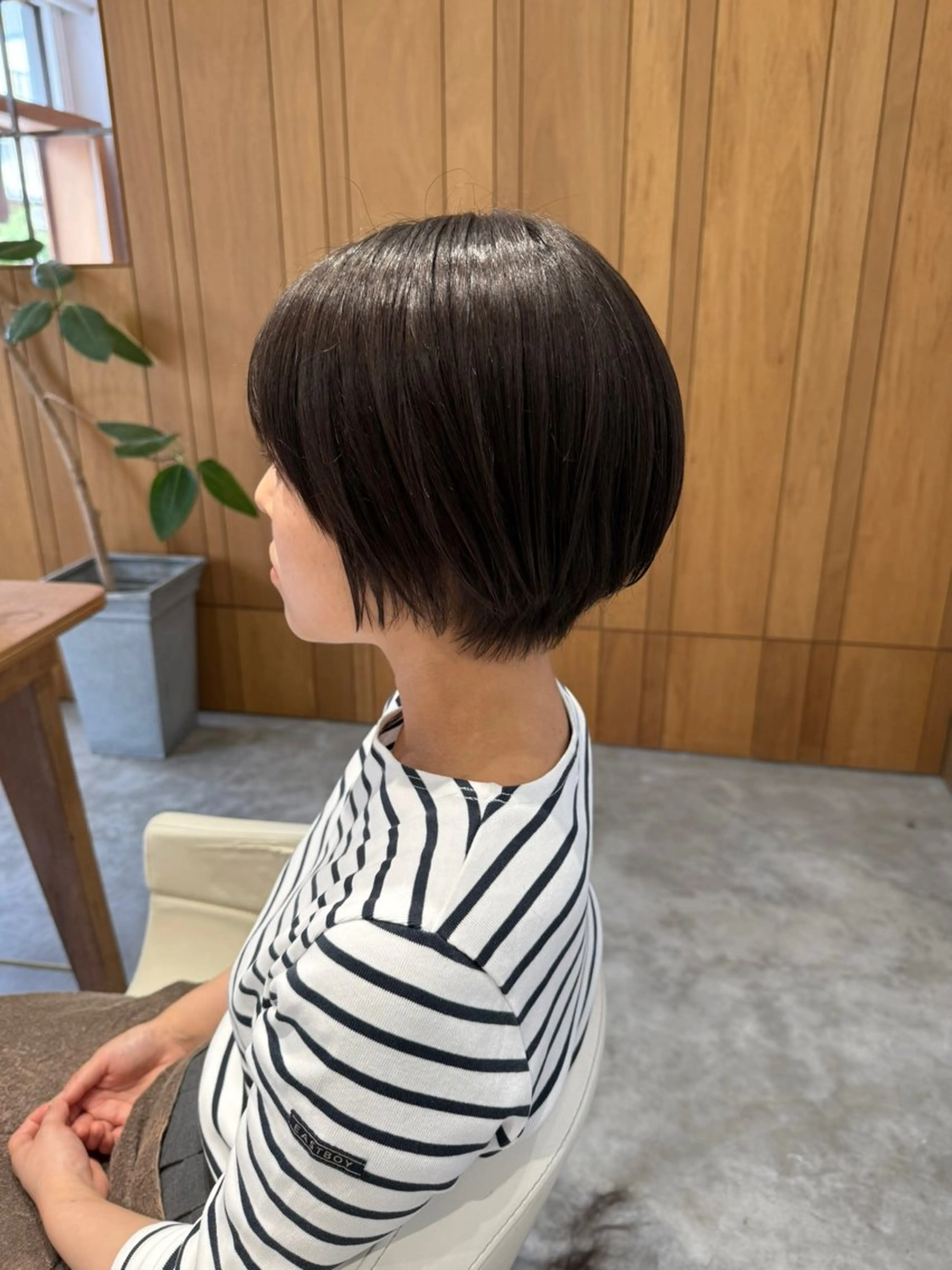 ショート ショートボブ ボブ ショートヘア カット フラム所属・WATANABE MISAKIのヘアスタイル