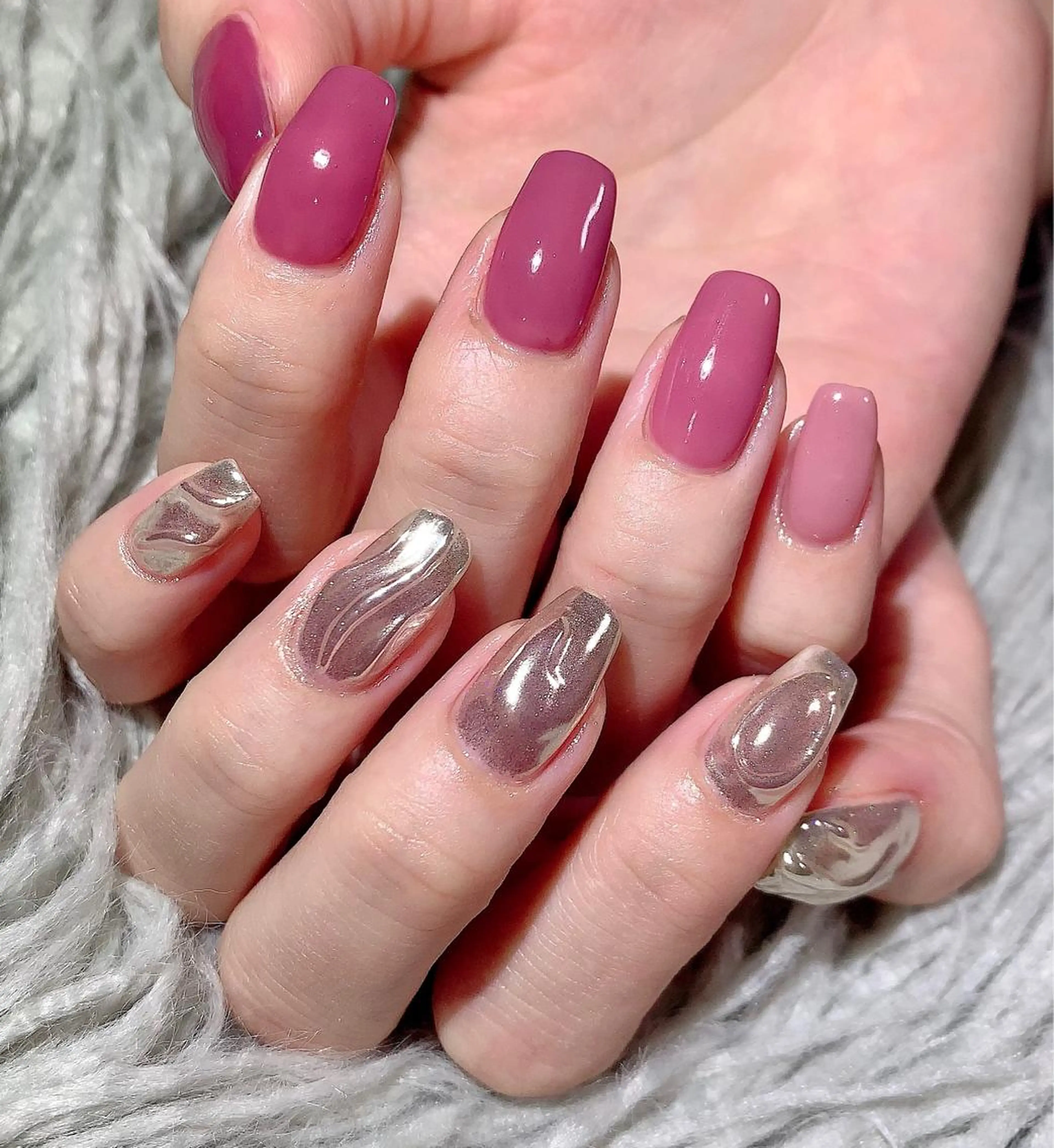 ネイル Lino+ ネイル&よもぎ蒸しのネイルデザイン