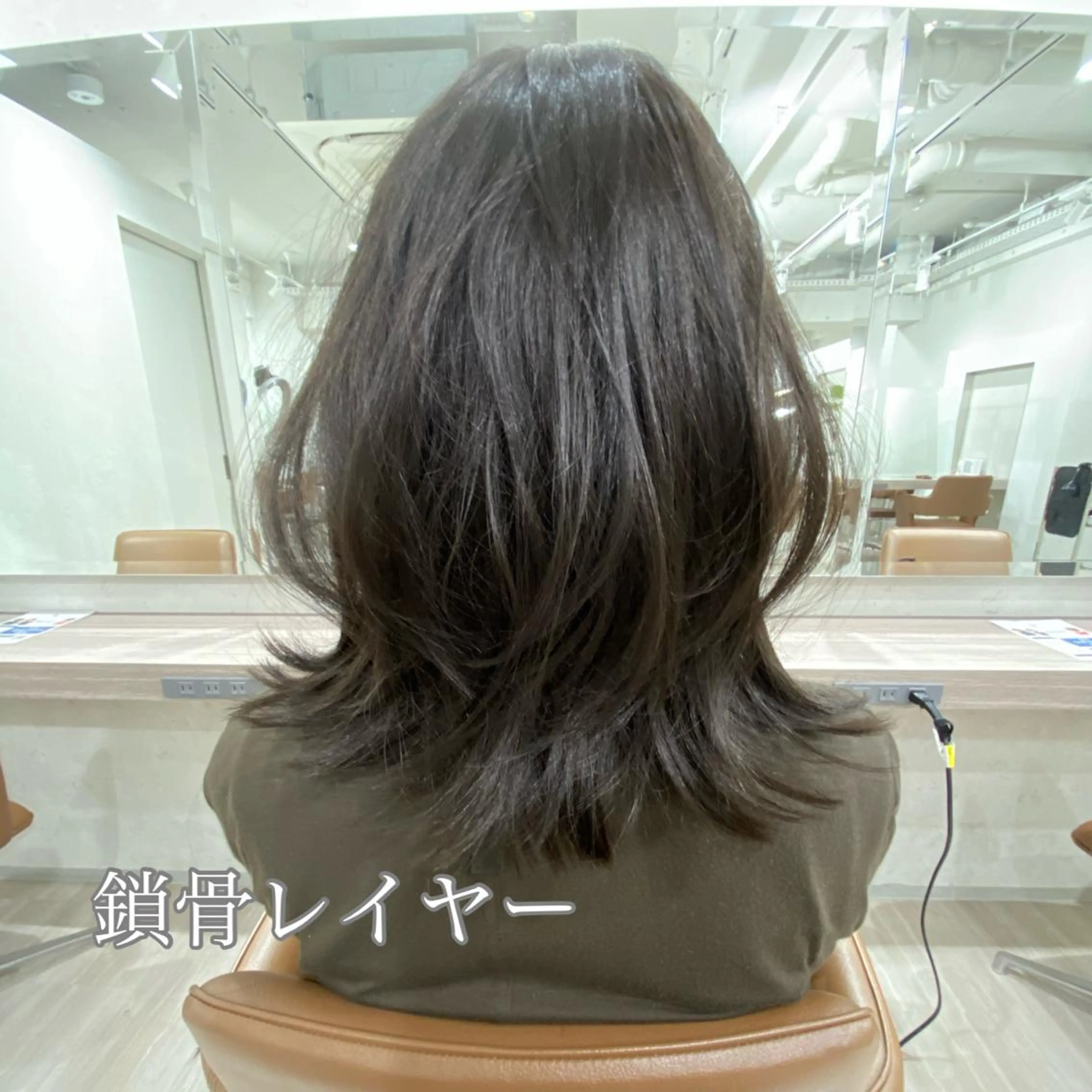 ミディアム VLOW nex the salon所属・韓国風/髪質改善/ ナガヤアキラのヘアスタイル