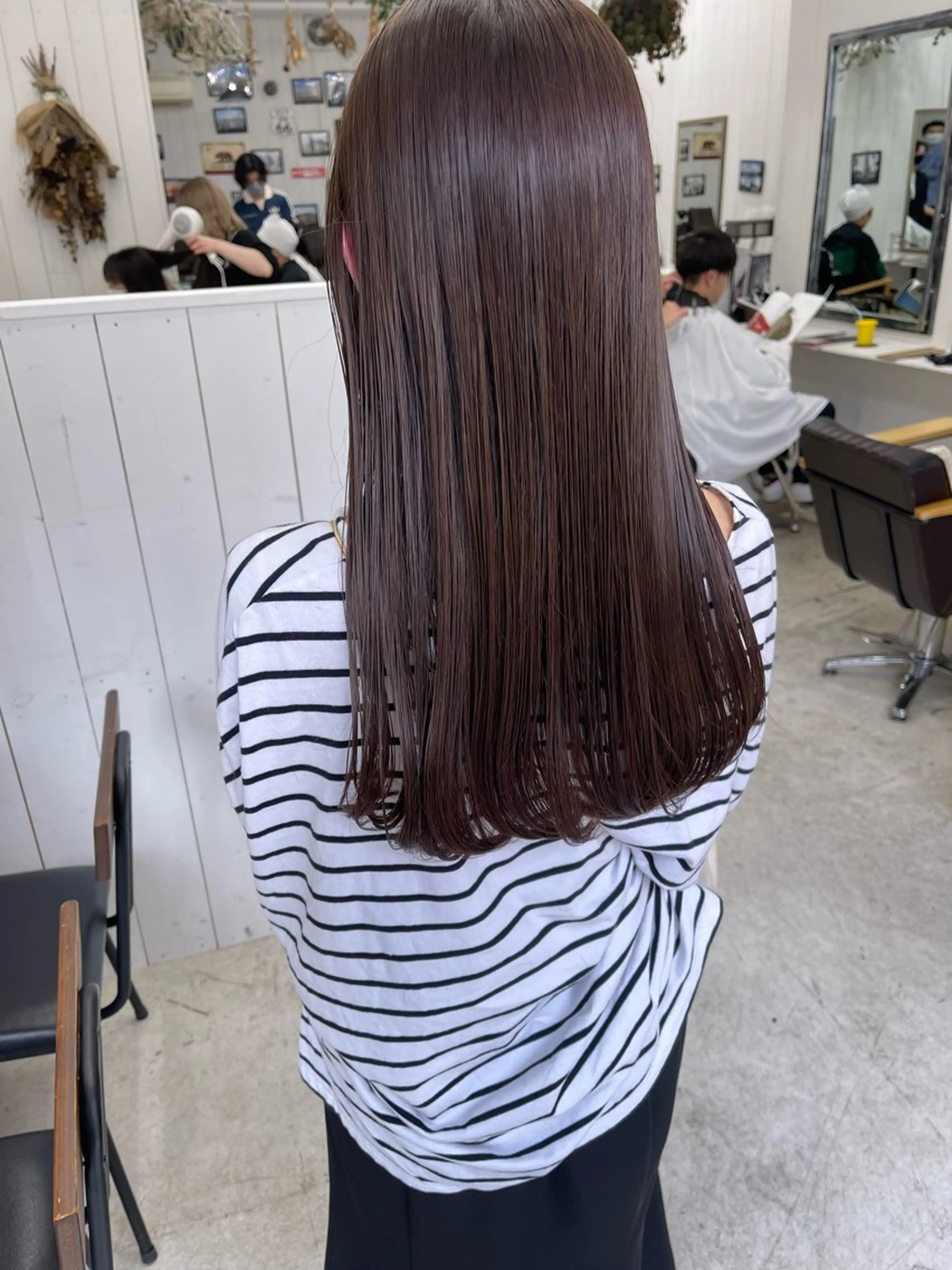 セミロング カット ヘアカラー 📍葛西りんたろう/ ENVのヘアスタイル