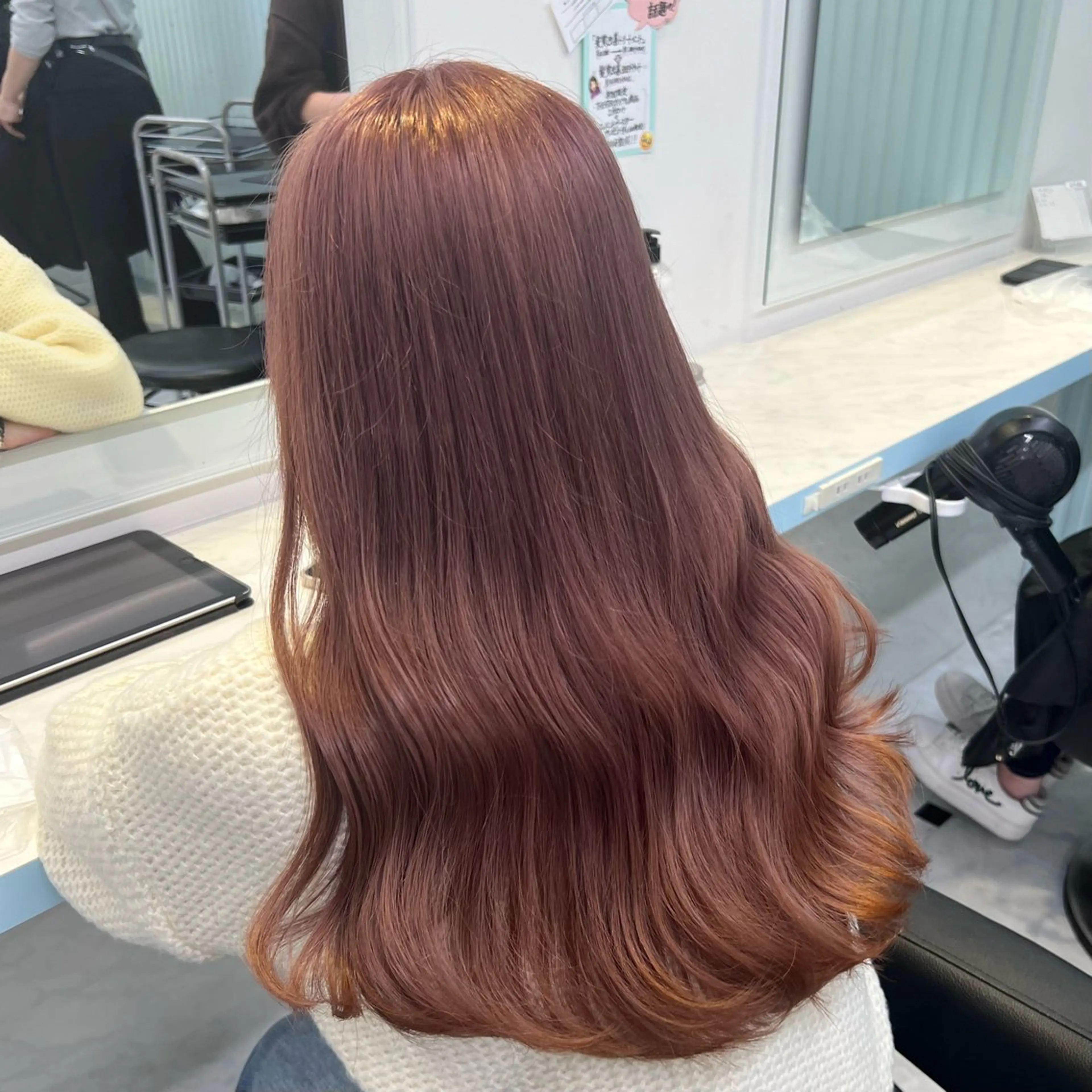 ロング カラー ヘアカラー トリートメント 艶髪グレージュ特化/ CHIKARAのヘアスタイル