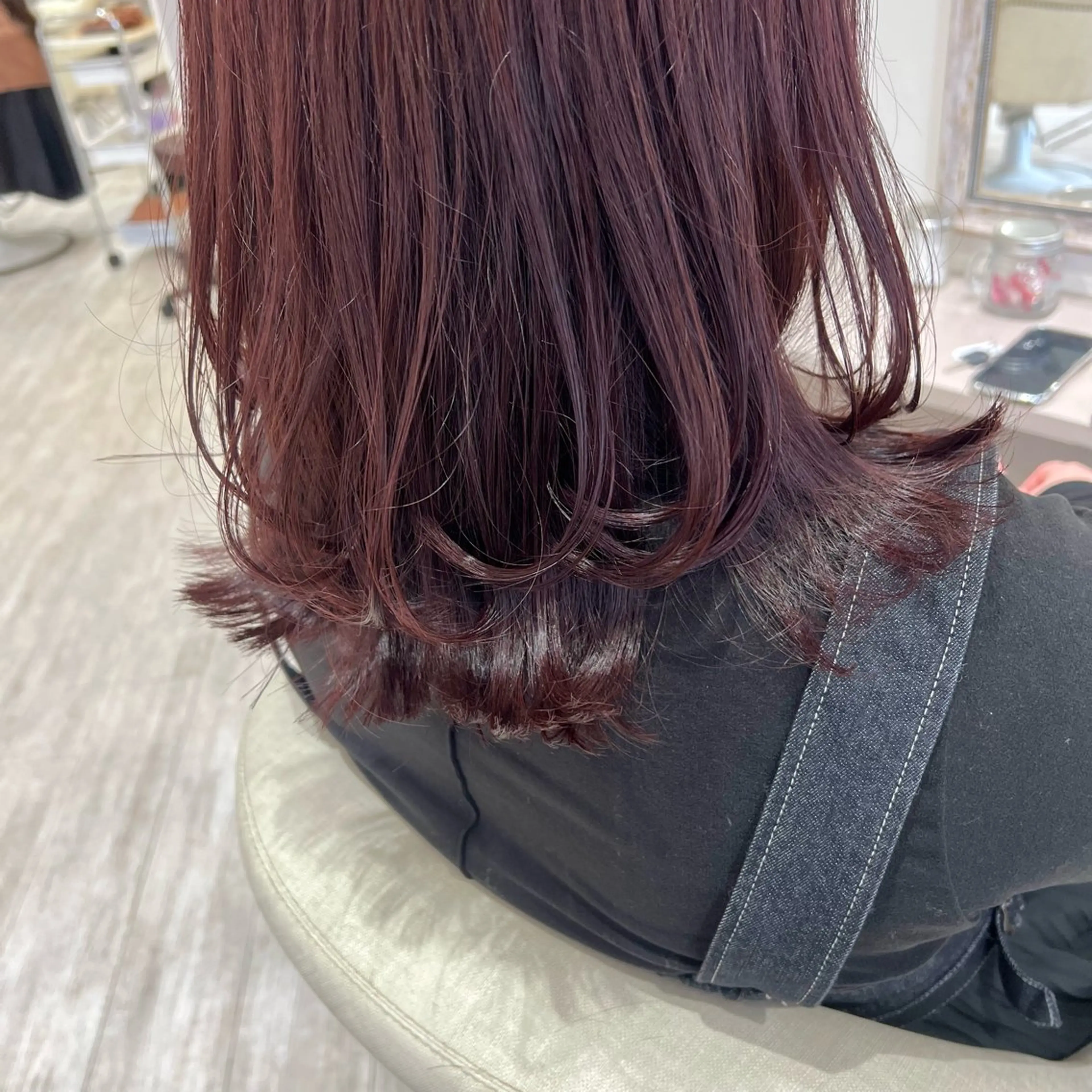 ミディアム カット ヘアカラー トリートメント 【髪質改善】 【美髪矯正】🌻店長のヘアスタイル