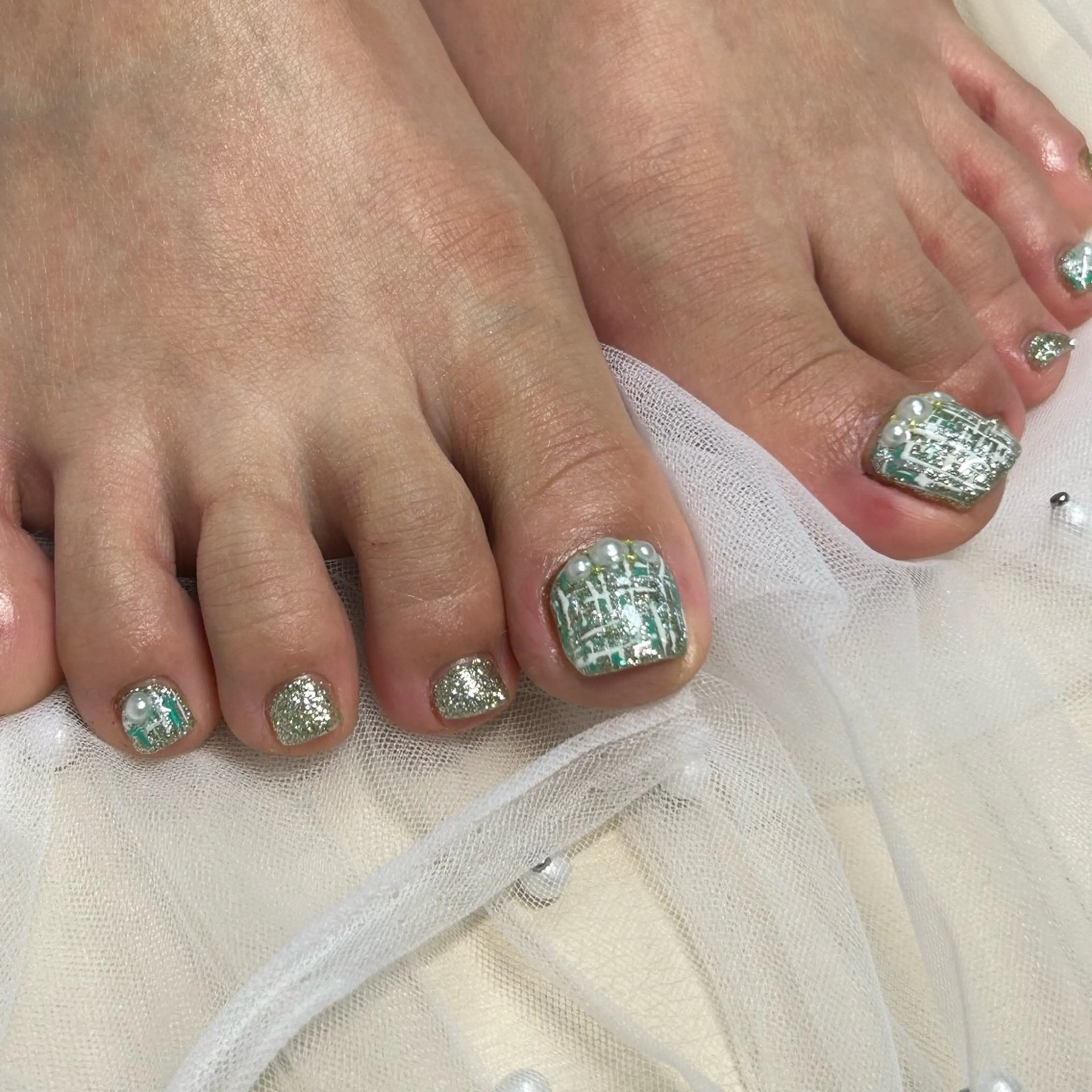 ネイル アートネイル フットネイル ten nail salon　かえでのネイルデザイン