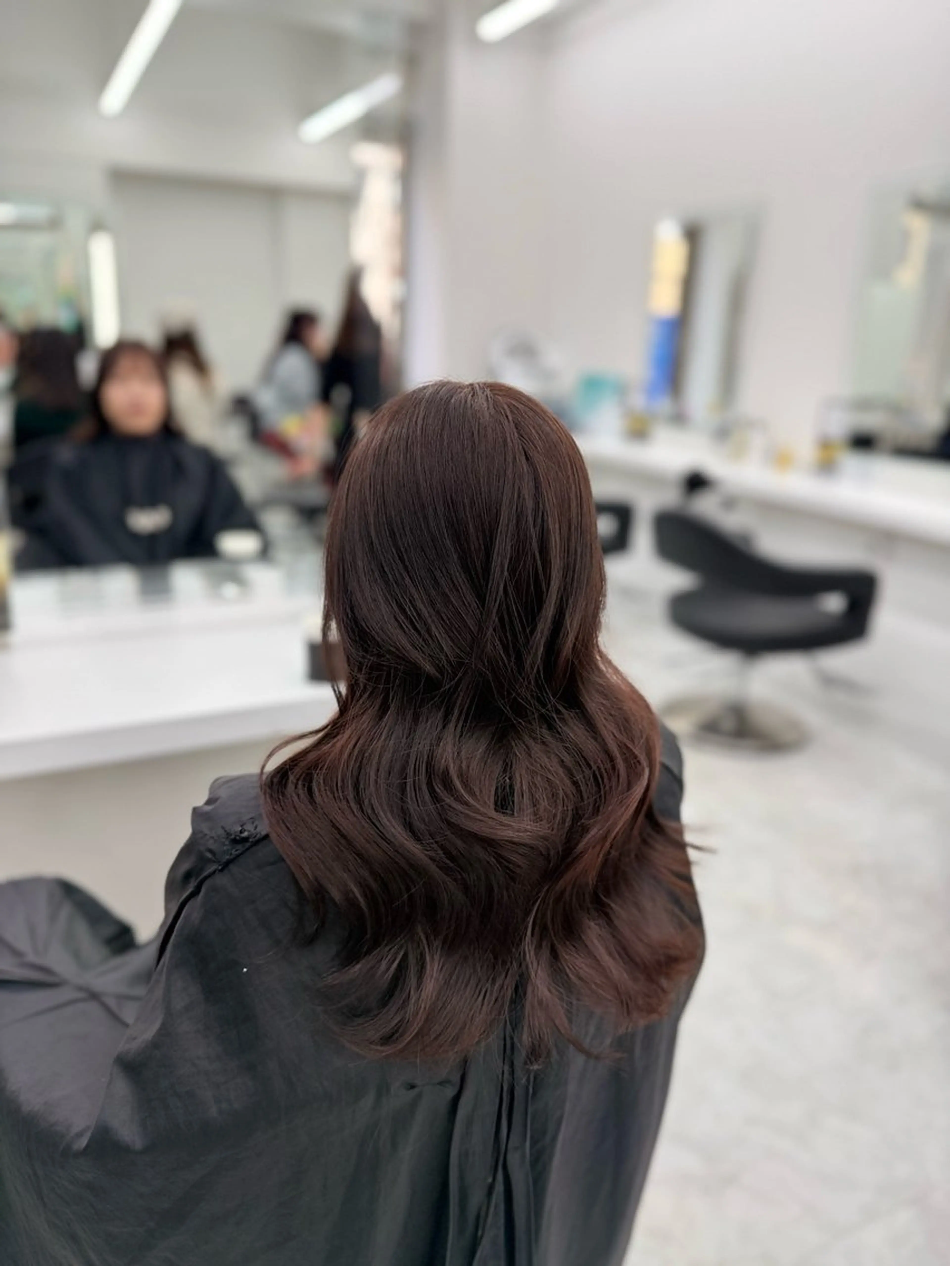 ロング カラー カット ヘアカラー 🥂上品ワンホンヘア 🥂nozomiのヘアスタイル