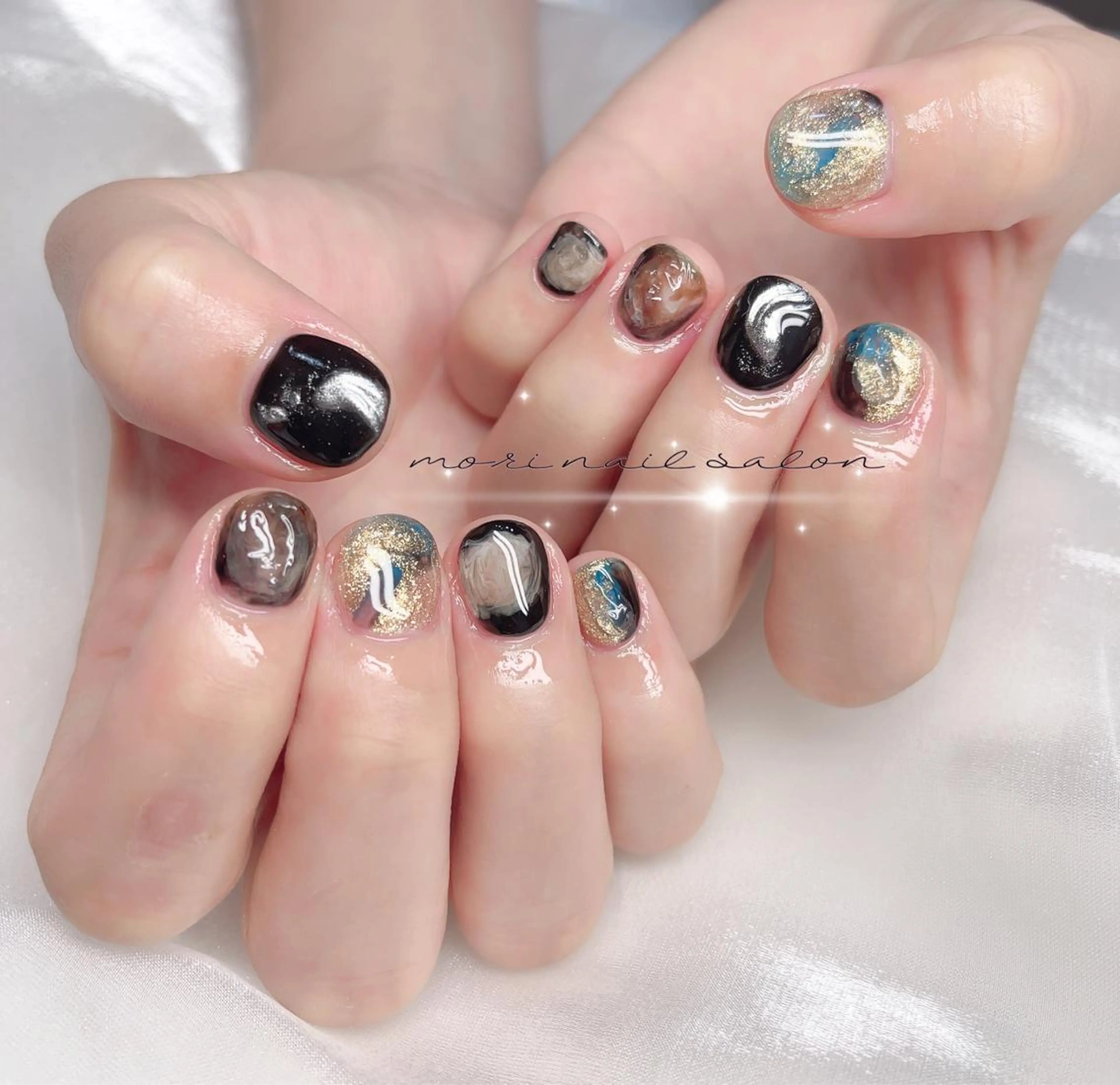 ネイル 森 ネイルサロンのネイルデザイン