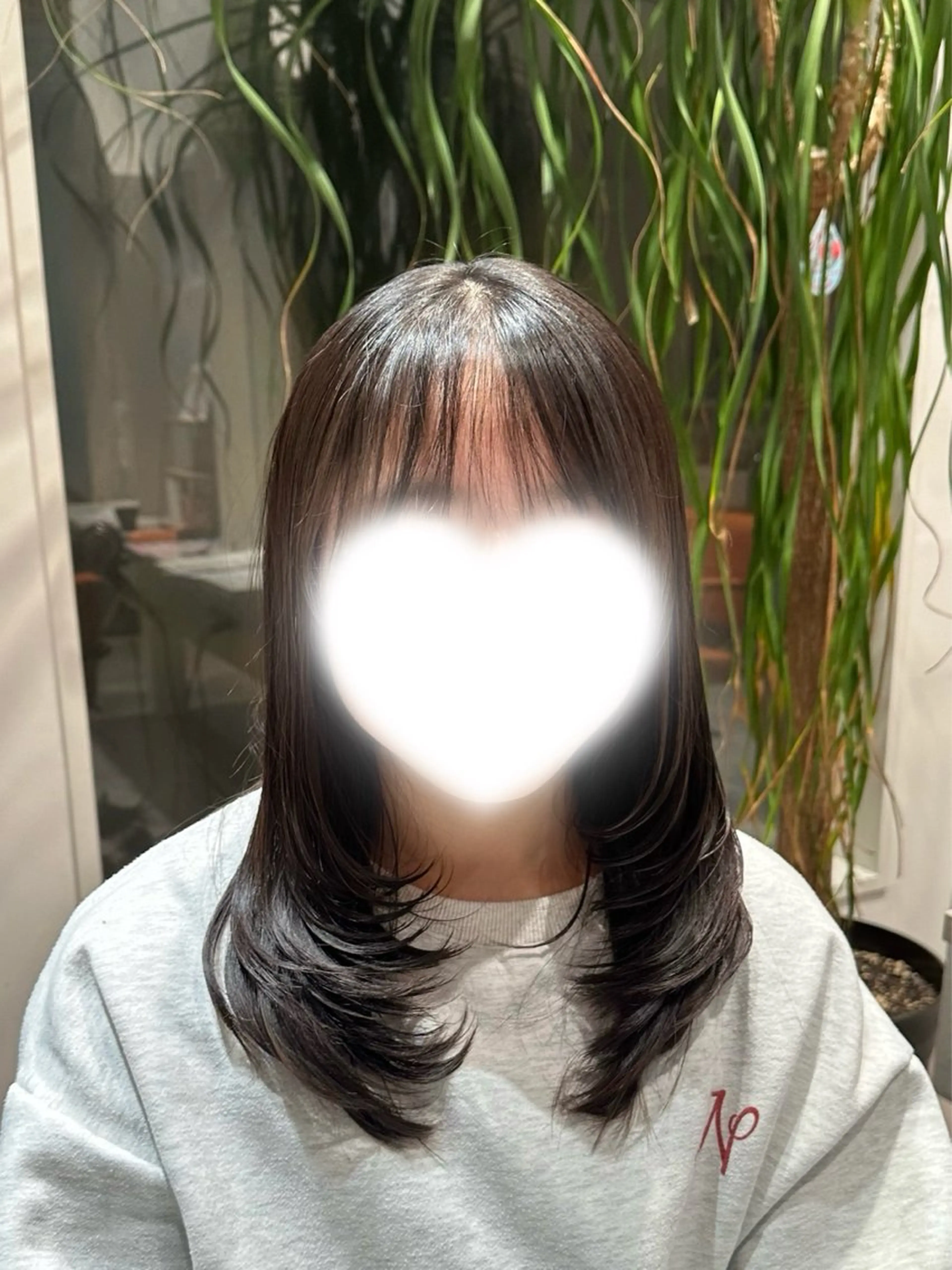 ミディアム ミディアムレイヤー 学生 レイヤーカット カット hair's  BEAU所属・荒木 千琴のヘアスタイル