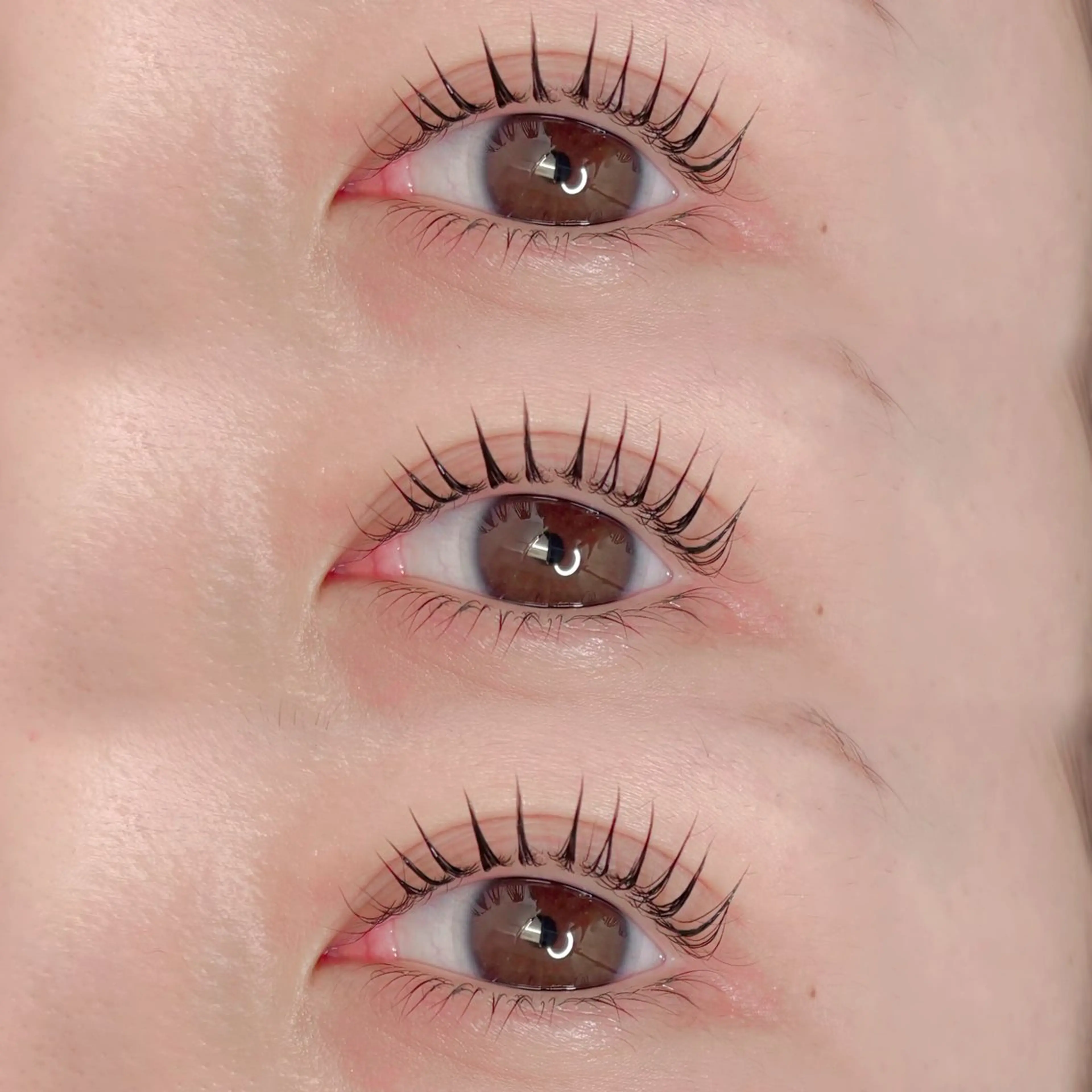 マツエク・マツパ ナチュラル まつげパーマ 一重×まつ毛パーマ マツパ Noel 【ノエル】 ゆうなのマツエク・マツパデザイン