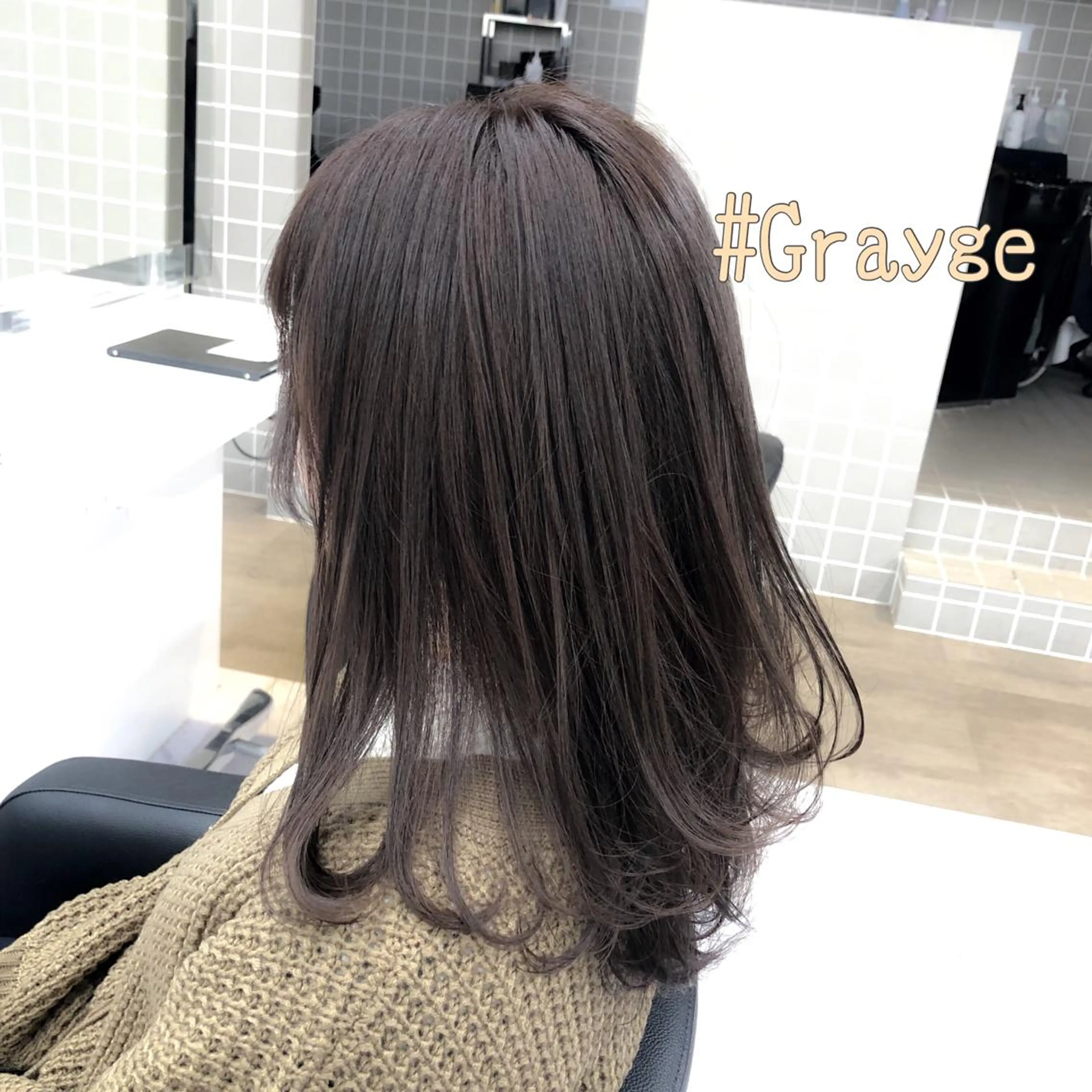 ミディアム カラー カット ヘアカラー 🔷似合わせのプロ KUMA🔷のヘアスタイル