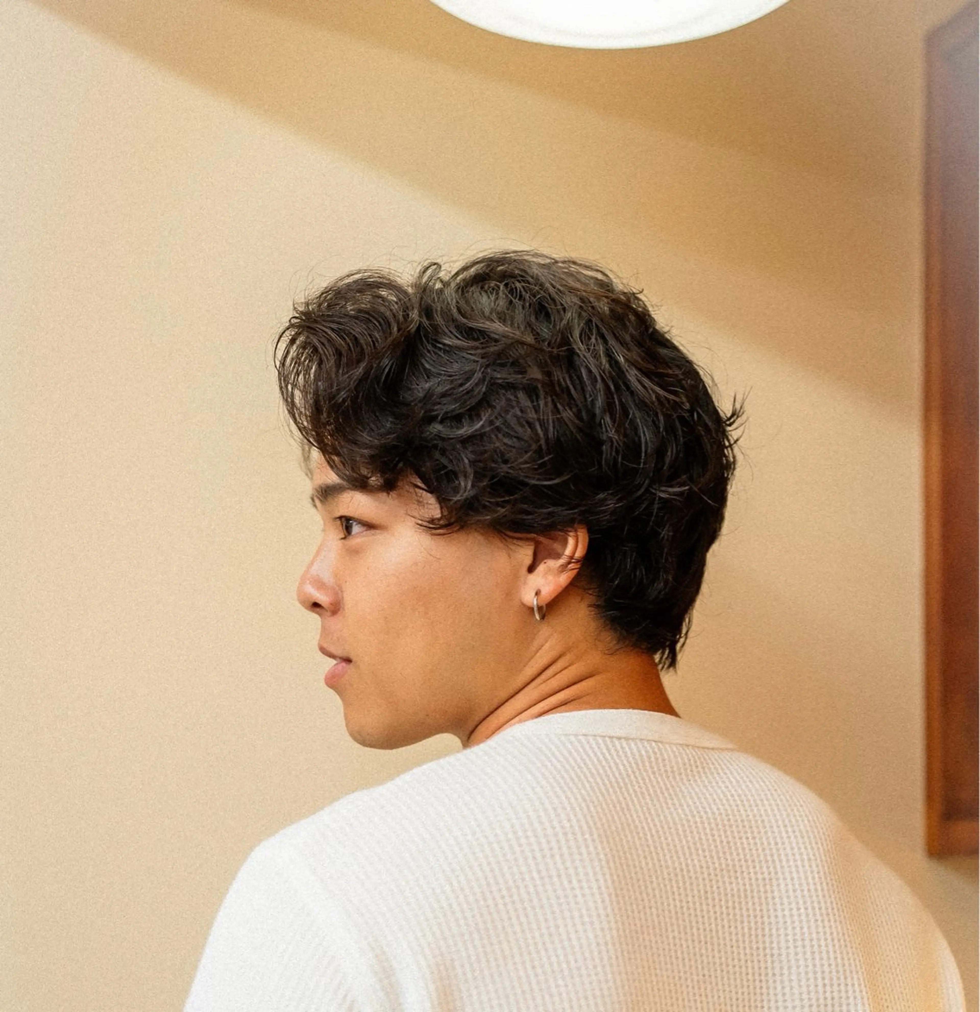 ミディアム カラー パーマ メンズ 🔗メンズサロン🔗 Kieのヘアスタイル