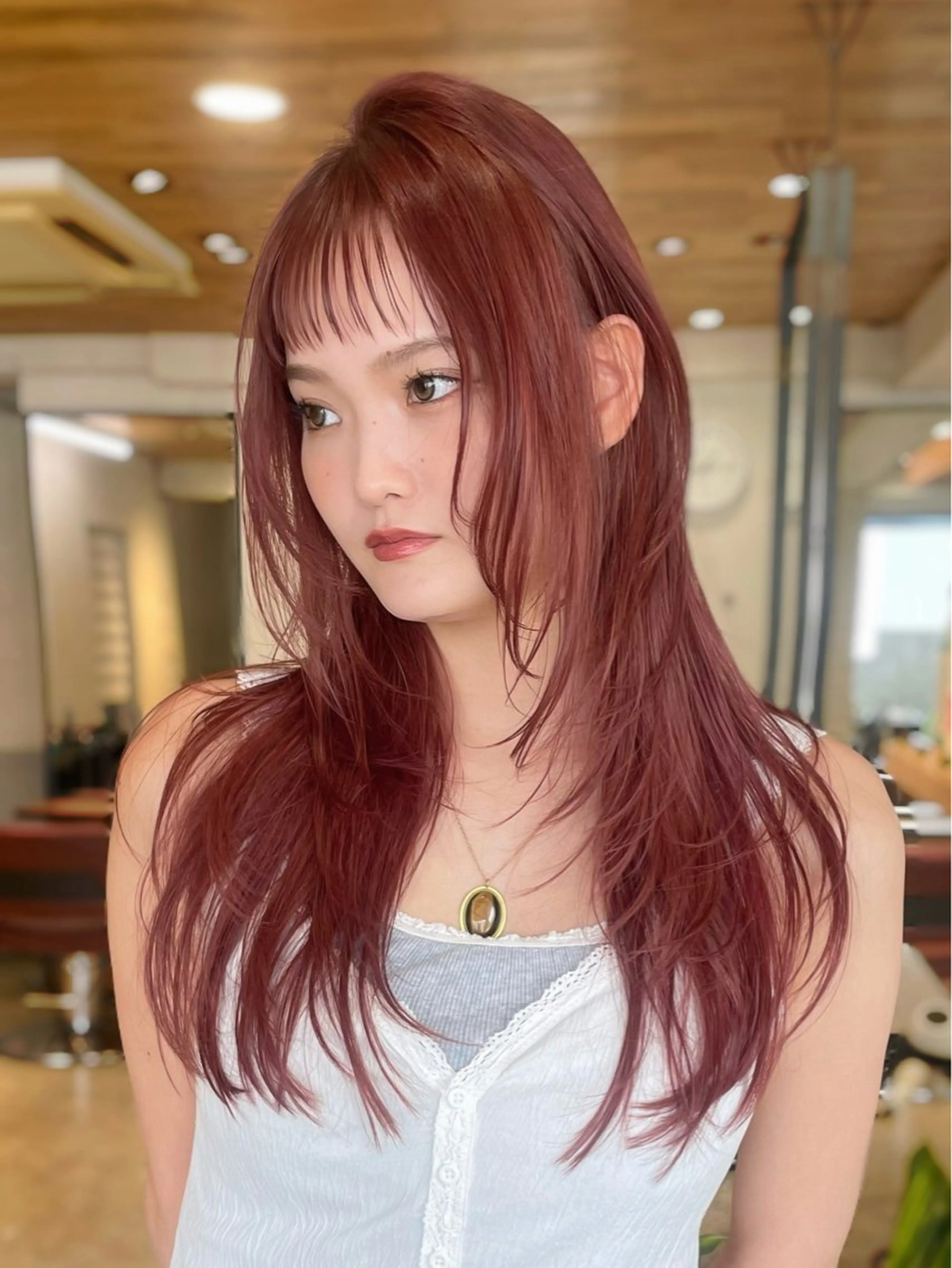 限定💠カット＋ブリーチなしダブルカラー+トリートメント💠の写真