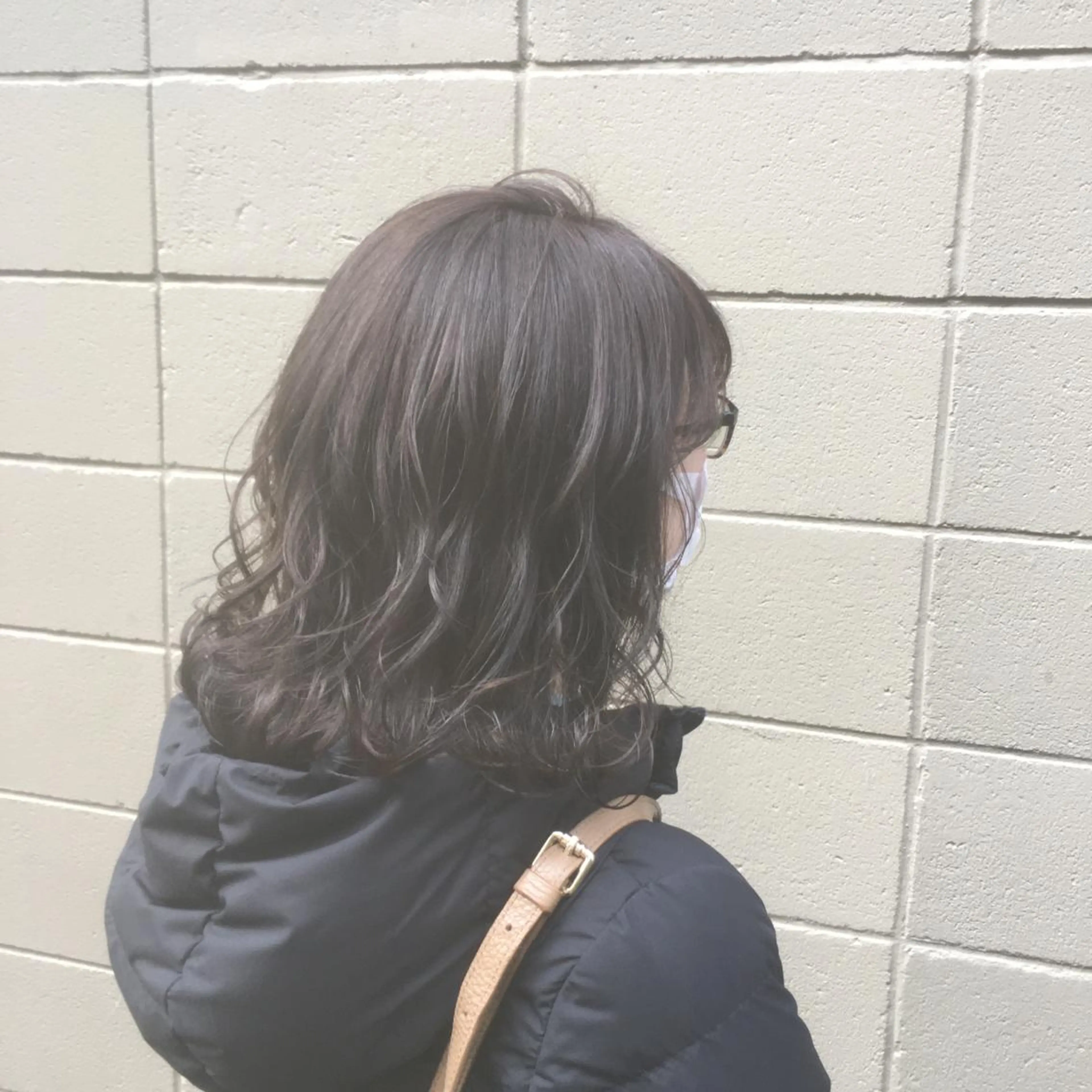 ミディアム カラー カット ヘアカラー しのはら まどかのヘアスタイル