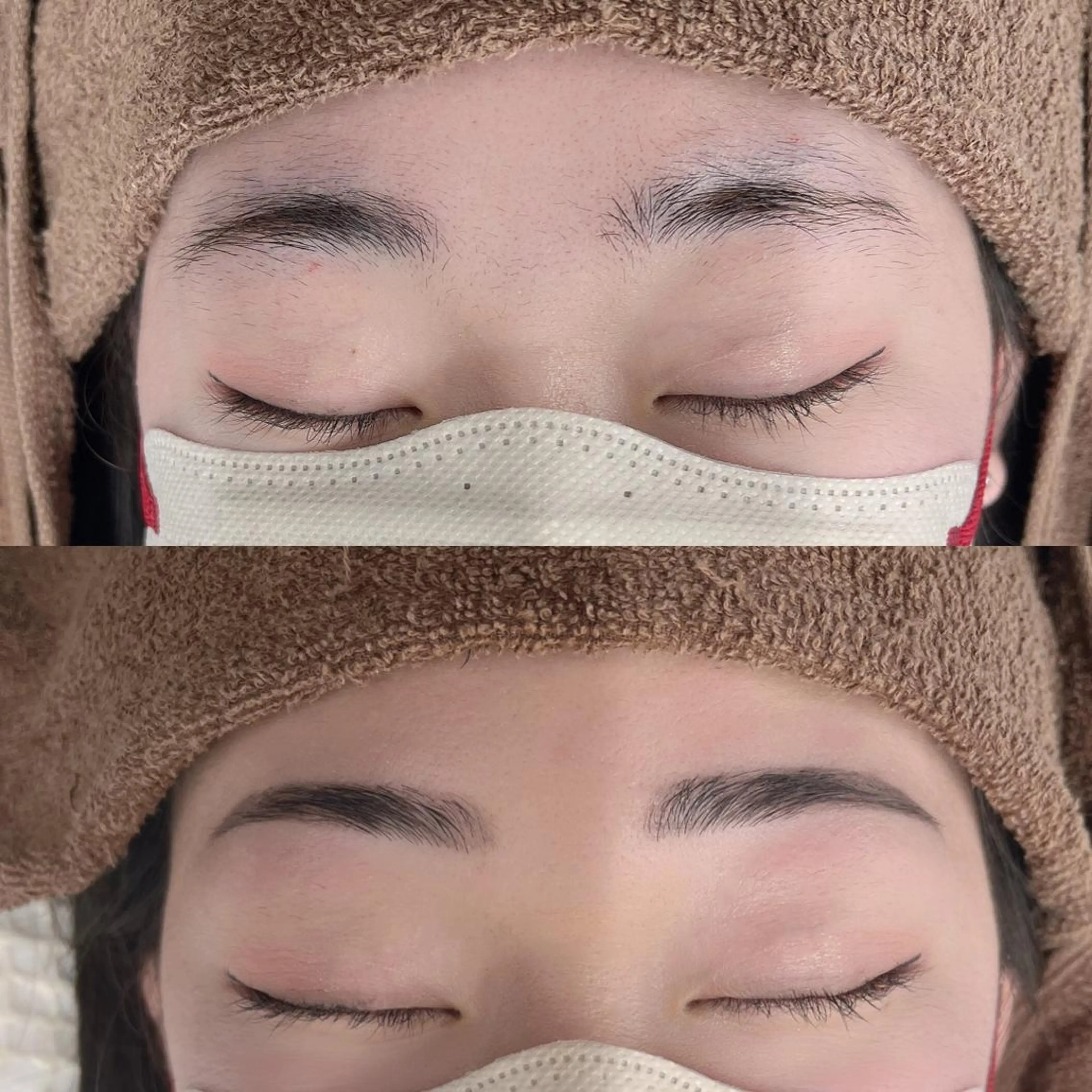 パーマ メンズ アイブロウ BEIGE 金山 🌹RUKAのマツエク・マツパデザイン