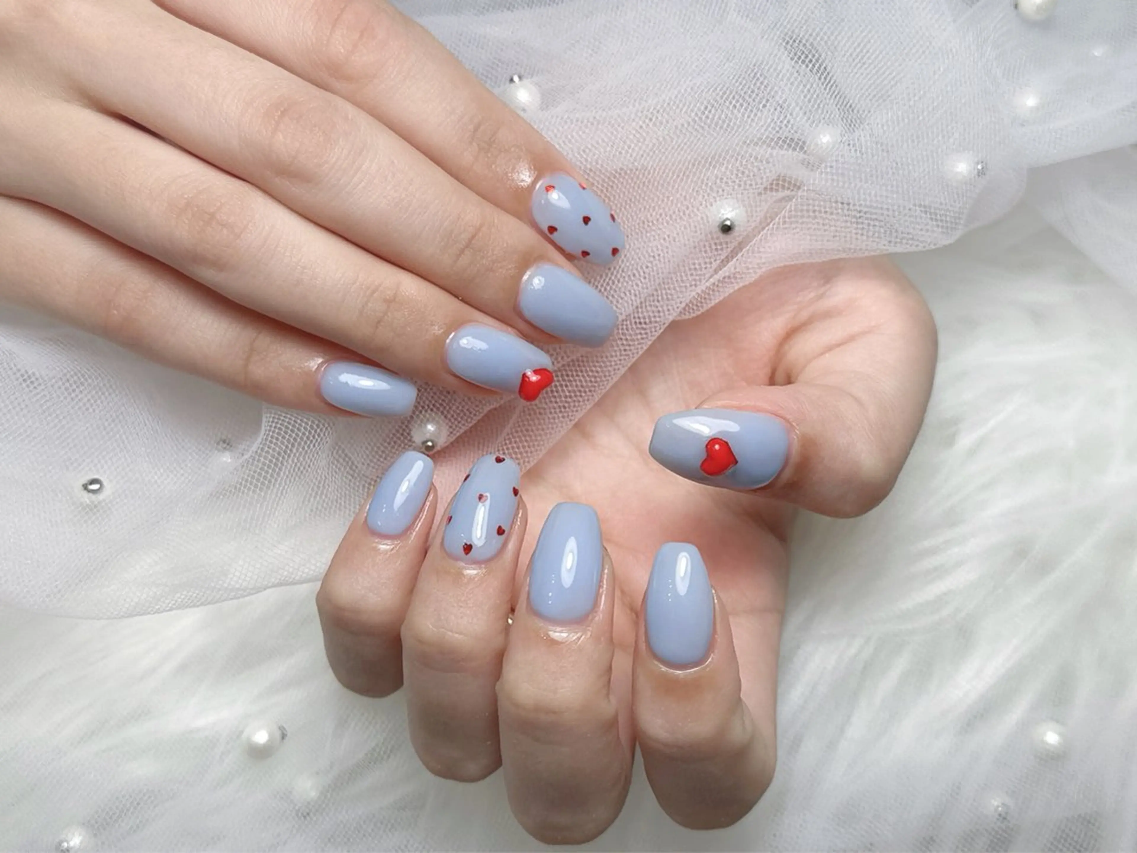 ネイル ハンドネイル 【Eclat ｴｸﾗ】nail＆beauty所属・Eclat〔ｴｸﾗ〕 MOEKA𝜗𝜚*のネイルデザイン