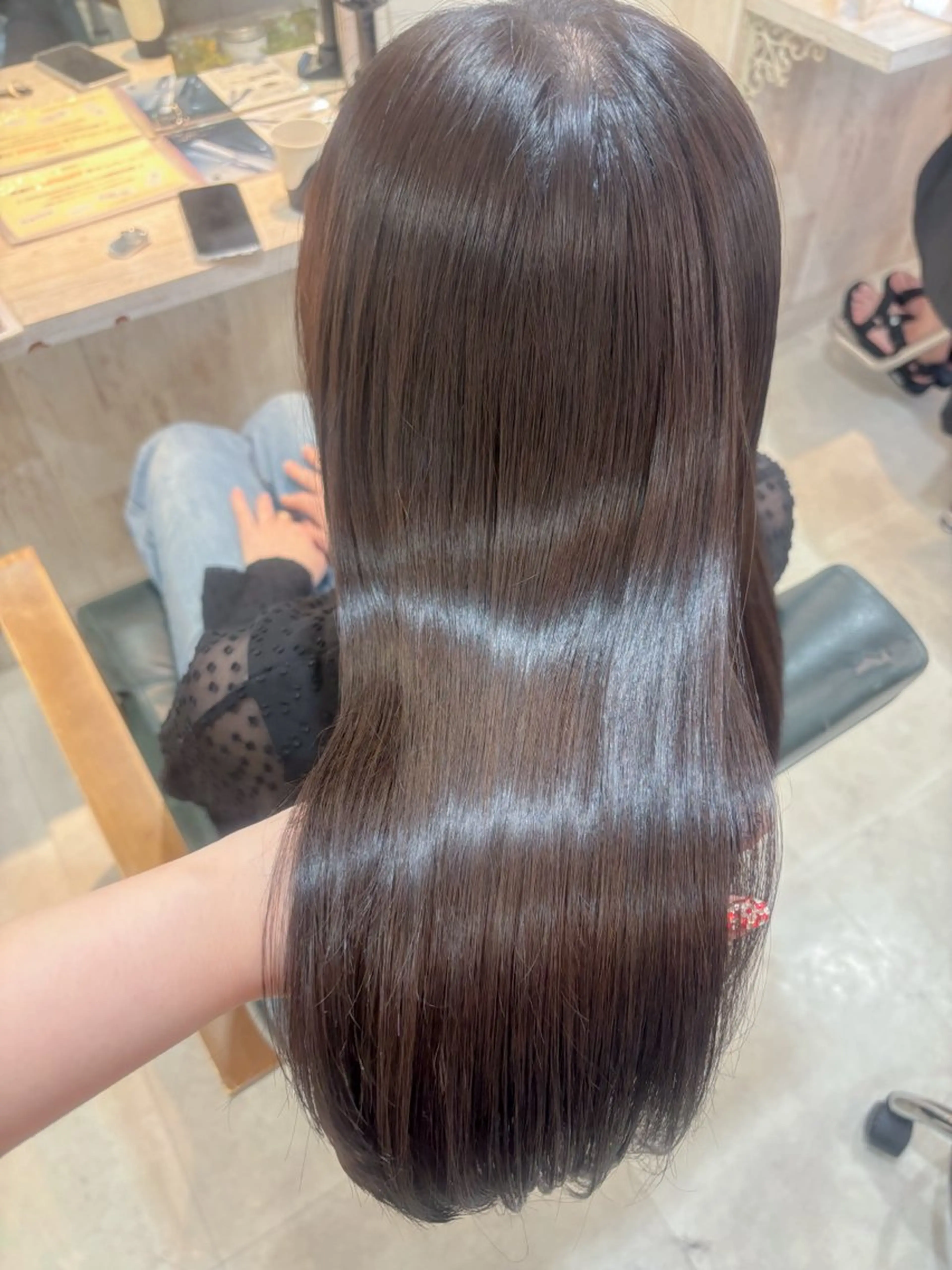 💌ミニモ特別価格💌前髪カット✂️＋髪質改善カラー🪄の写真