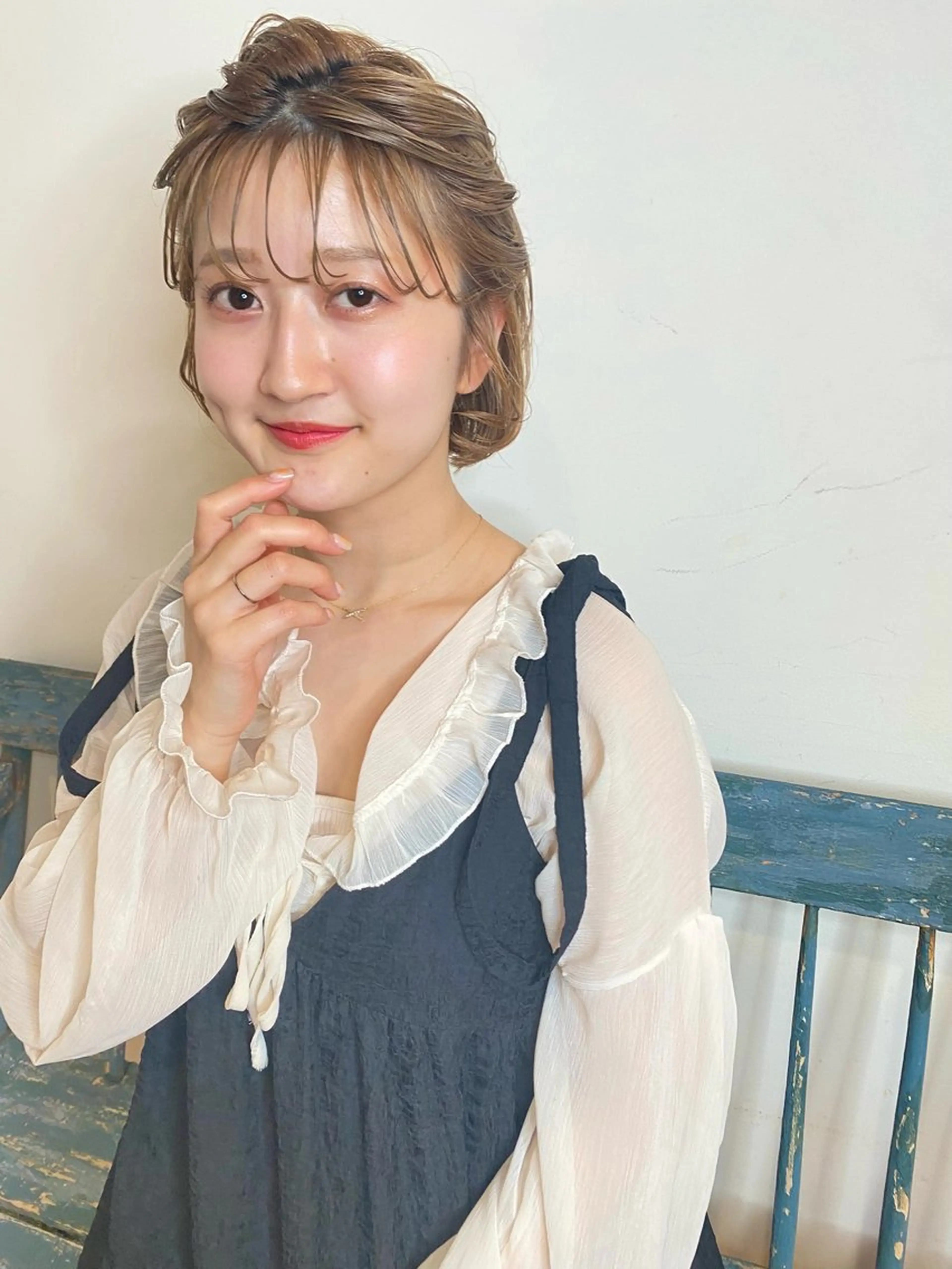 ショート ショートヘア colors Island所属・軍司 美夏のヘアスタイル