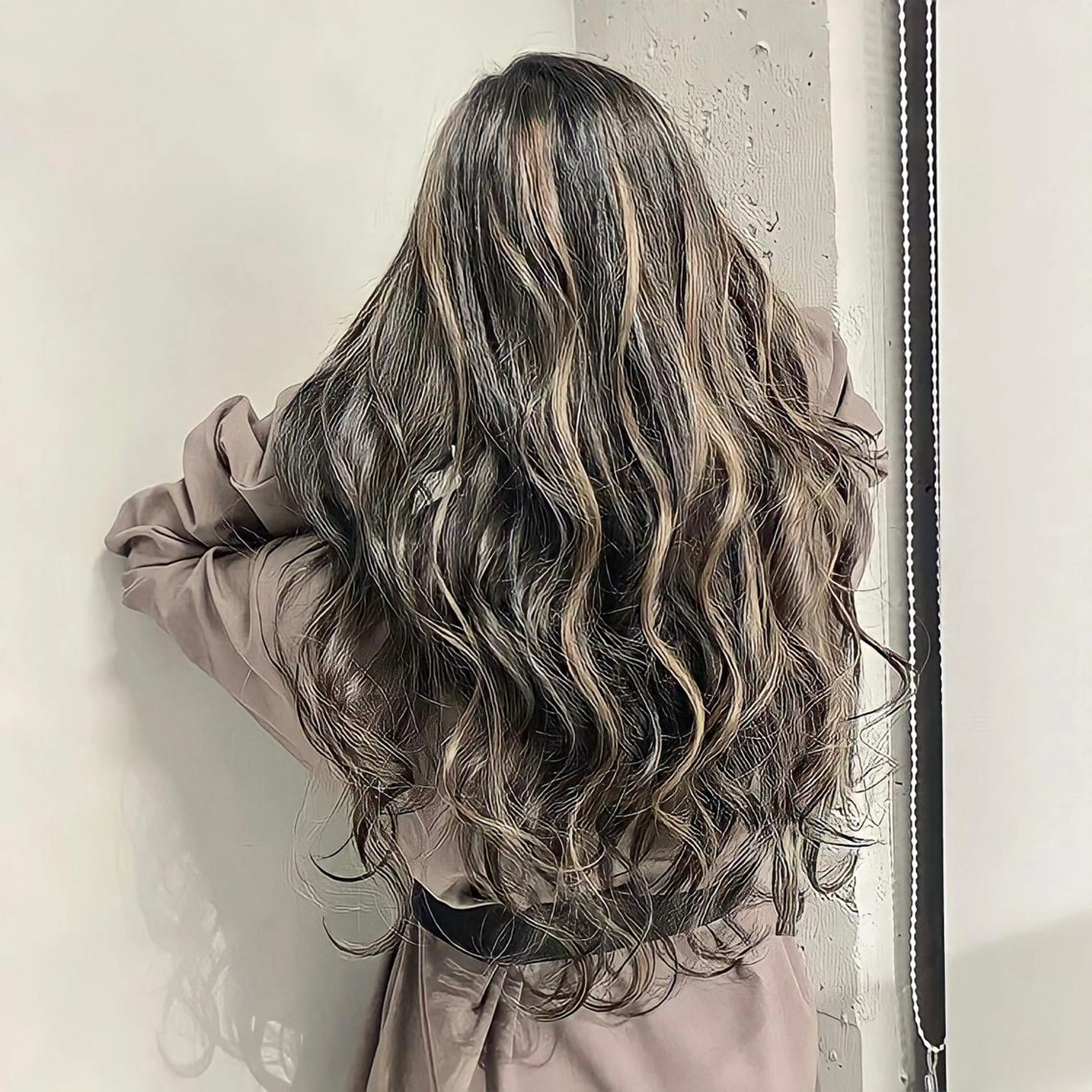 ロング カラー ヘアカラー トリートメント 髪質改善/縮毛矯正 レイヤー/松川匠のヘアスタイル