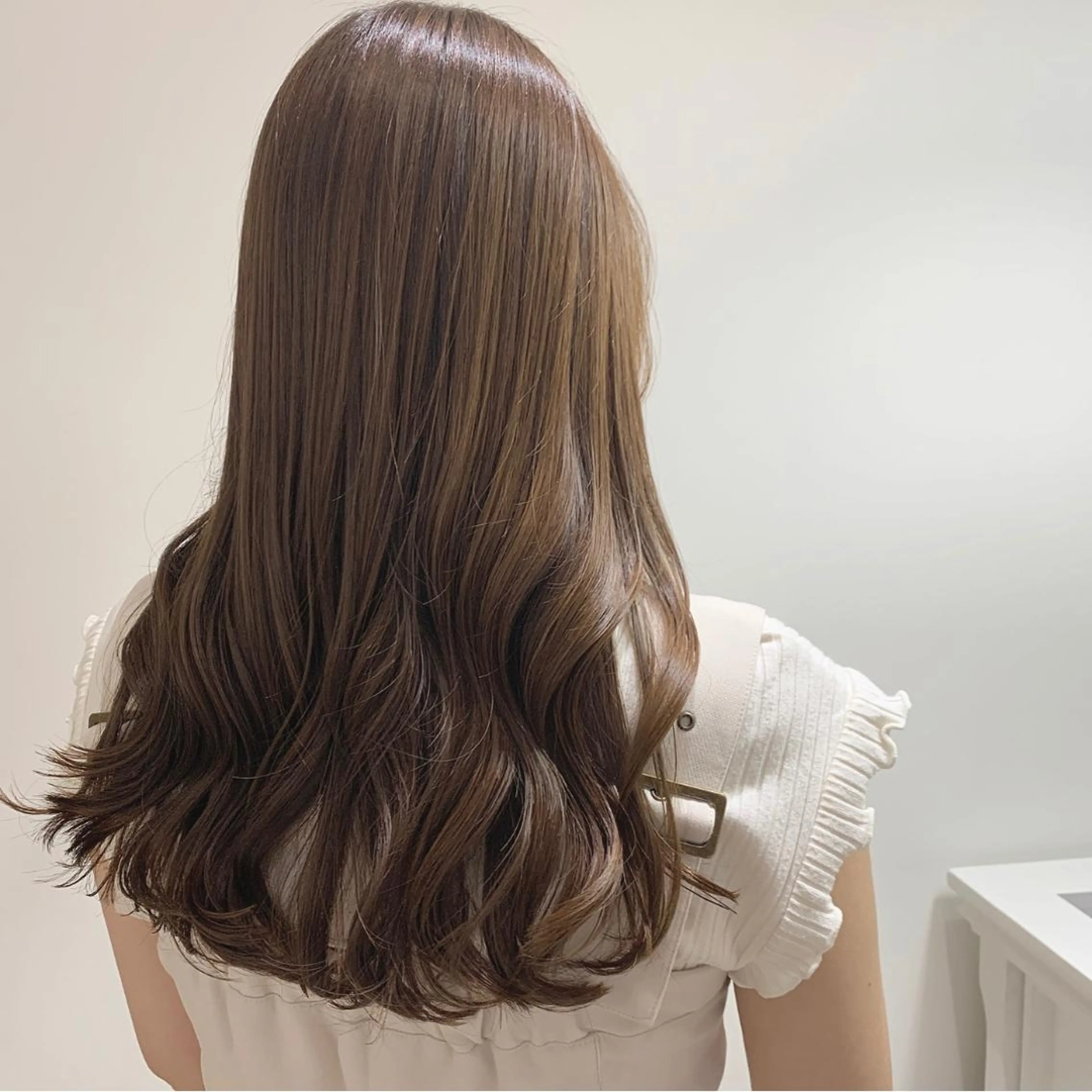 ロング カラー カット ヘアカラー HARUKA韓国ヘア /Luana梅田のヘアスタイル