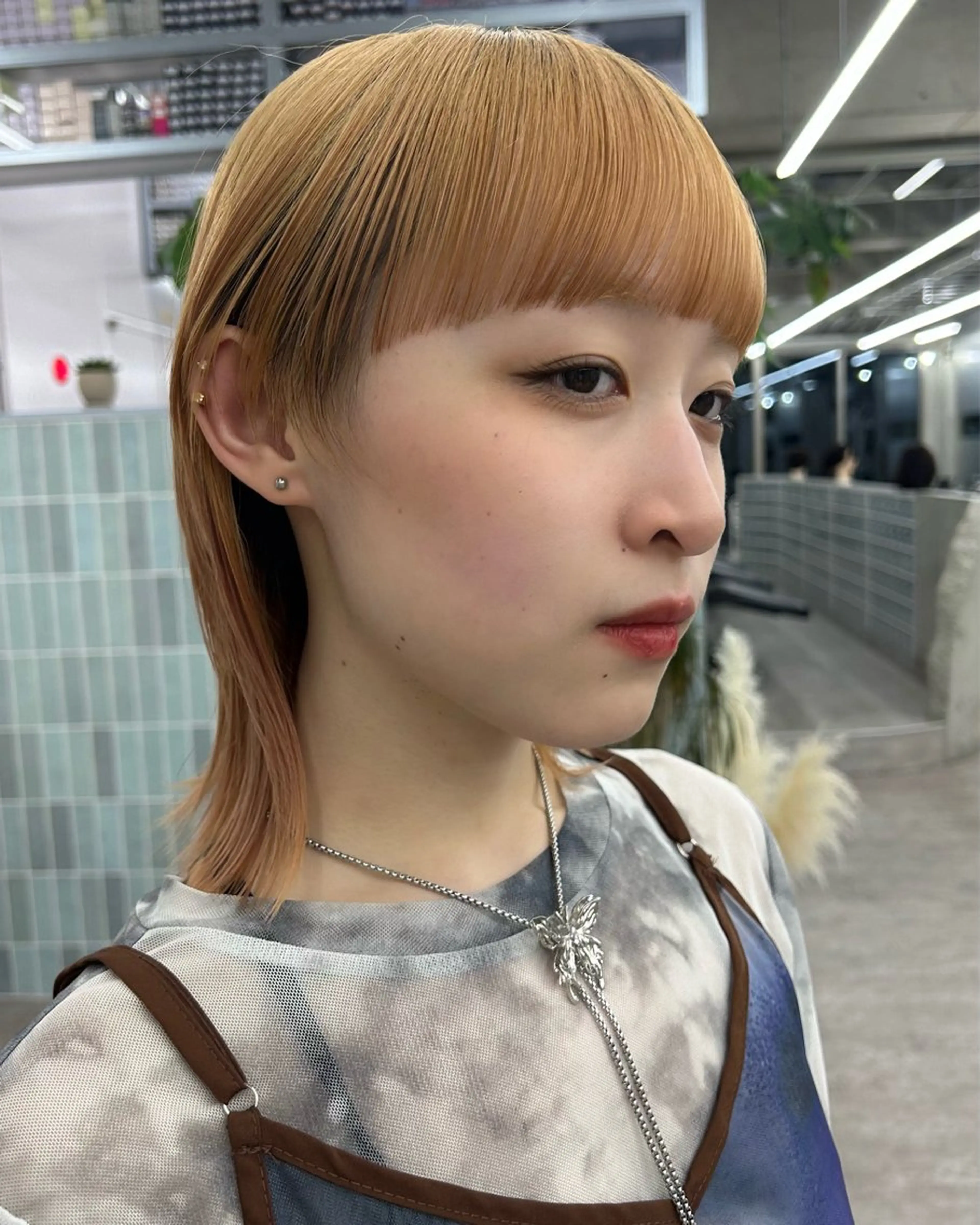 ミディアム arte MAYU カットモデル募集のヘアスタイル