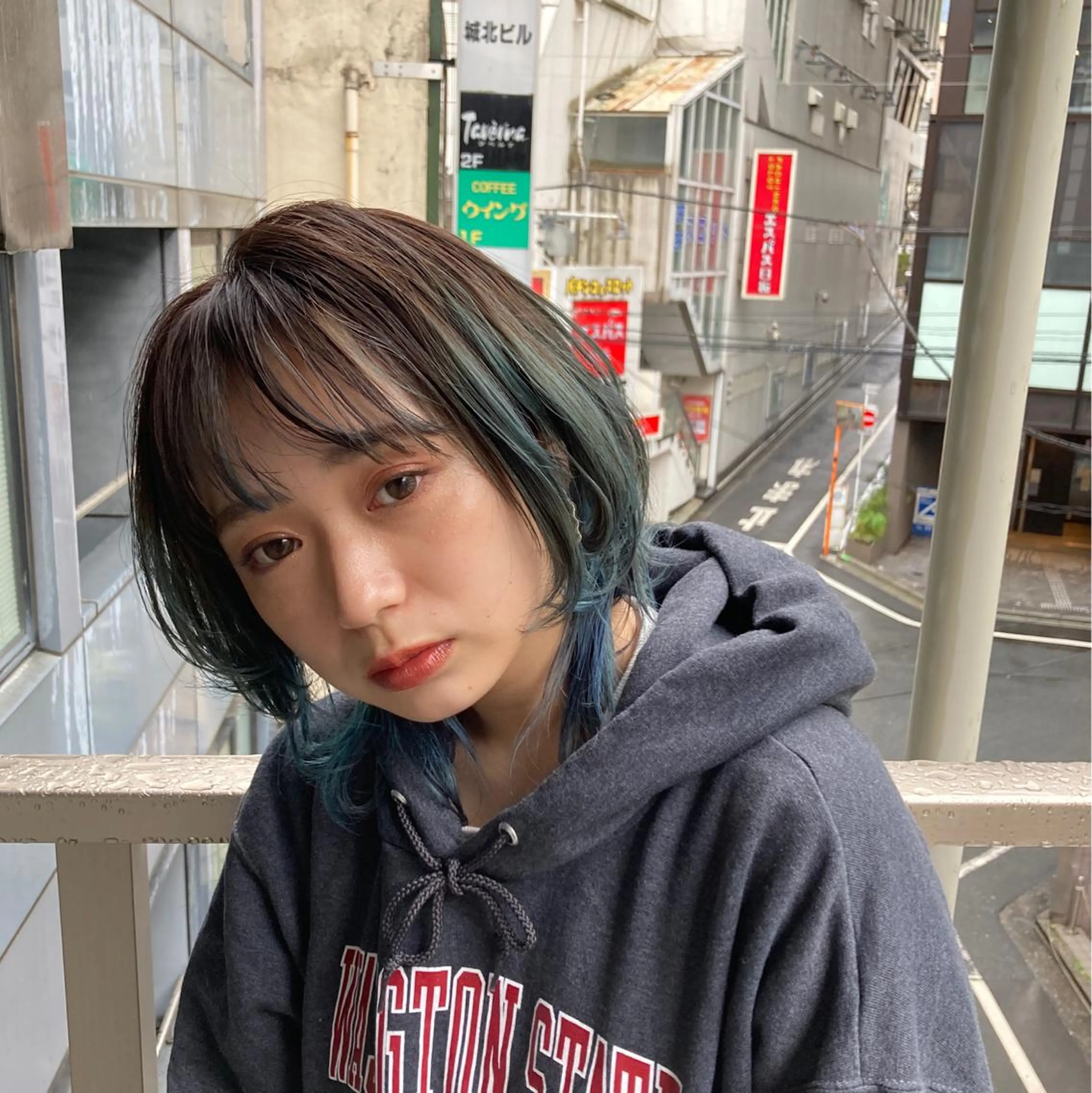 ショート 外国人風カラー 似合わせカット トリートメント ヘアカラー トリートメント 新井 広樹のヘアスタイル