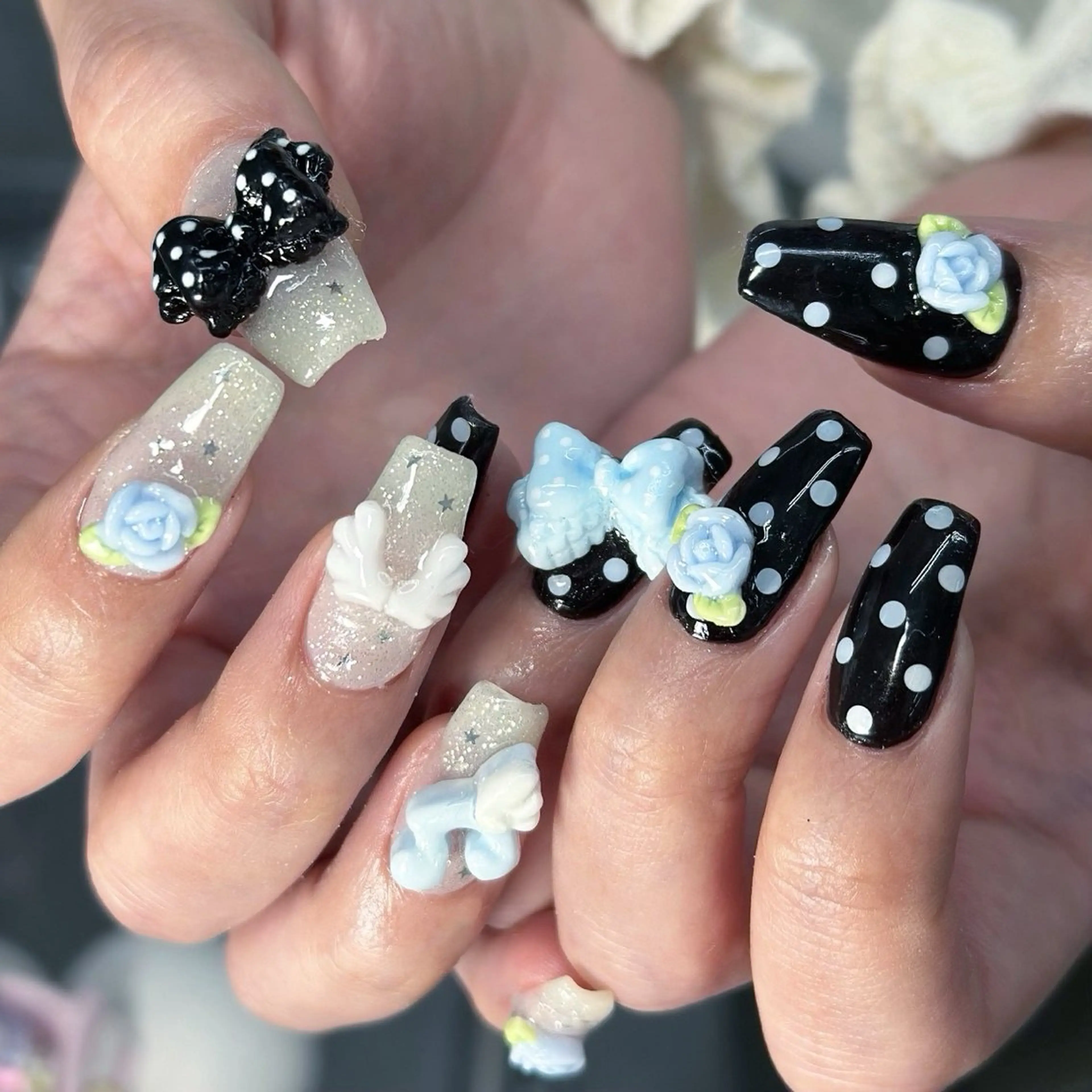 ネイル ハンドネイル ꒰ঌheaven໒꒱ ayaneのネイルデザイン